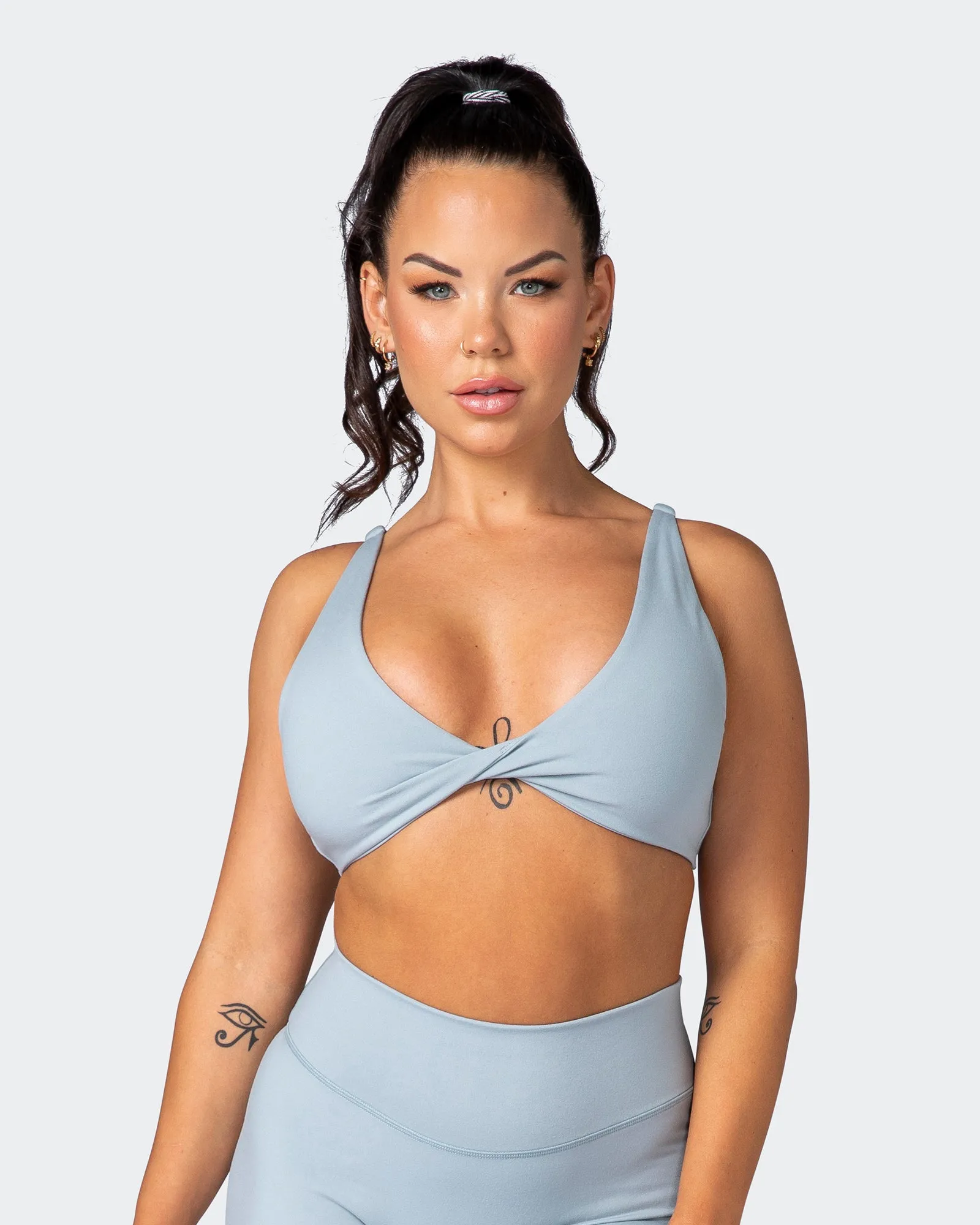Demi Bralette - Oyster sold by Muscle Nation