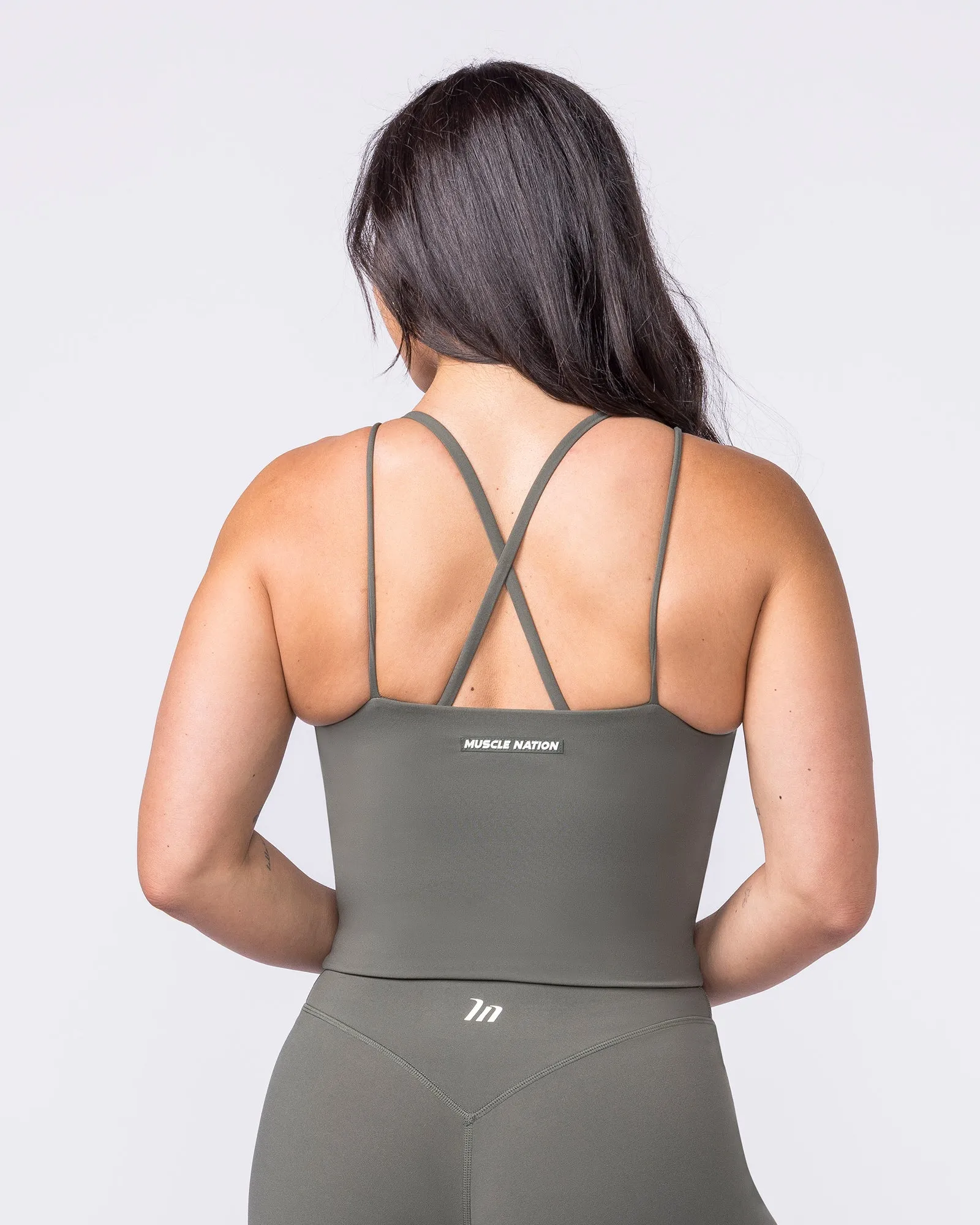 Cami Active Tank - Eucalyptus sold by Muscle Nation product image thumbnail 4