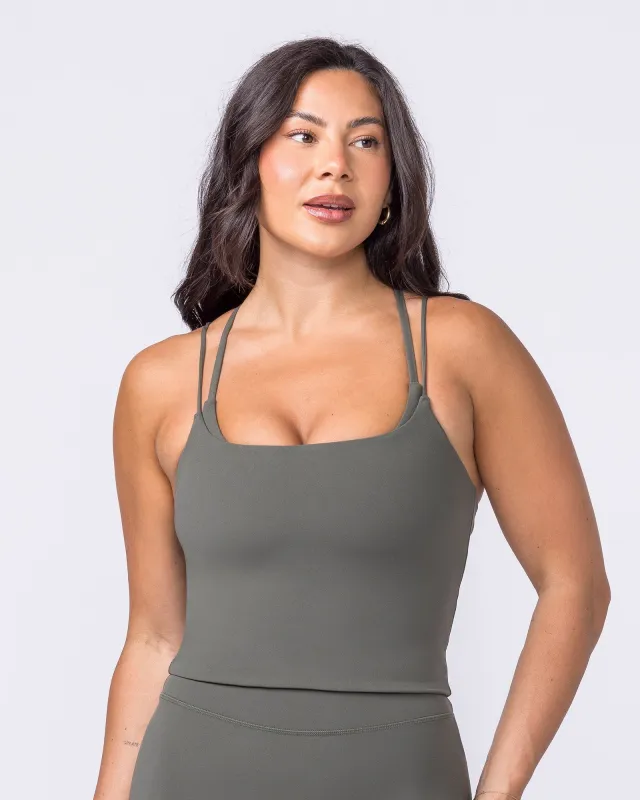 Cami Active Tank - Eucalyptus made by Muscle Nation