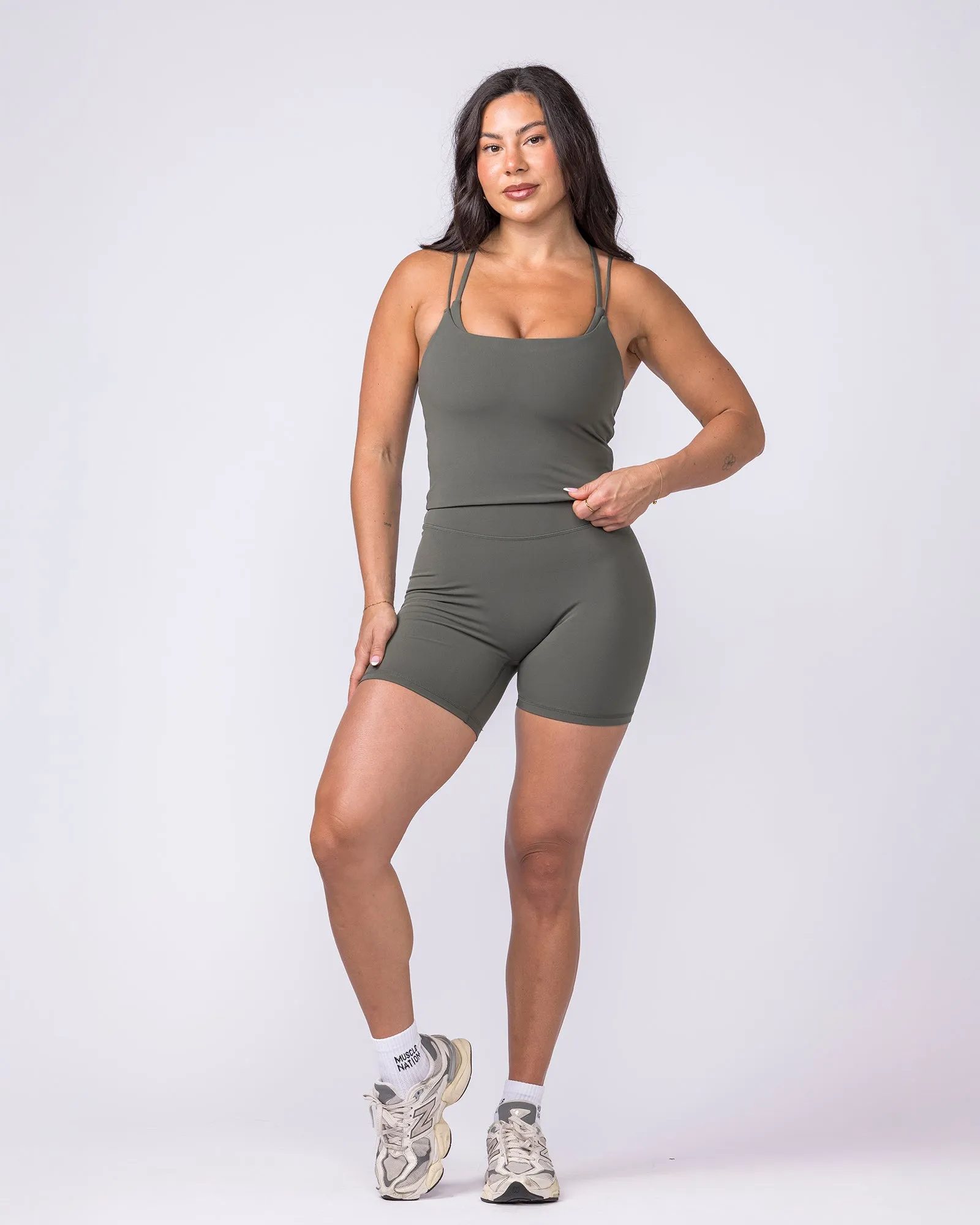 Cami Active Tank - Eucalyptus sold by Muscle Nation product image thumbnail 5