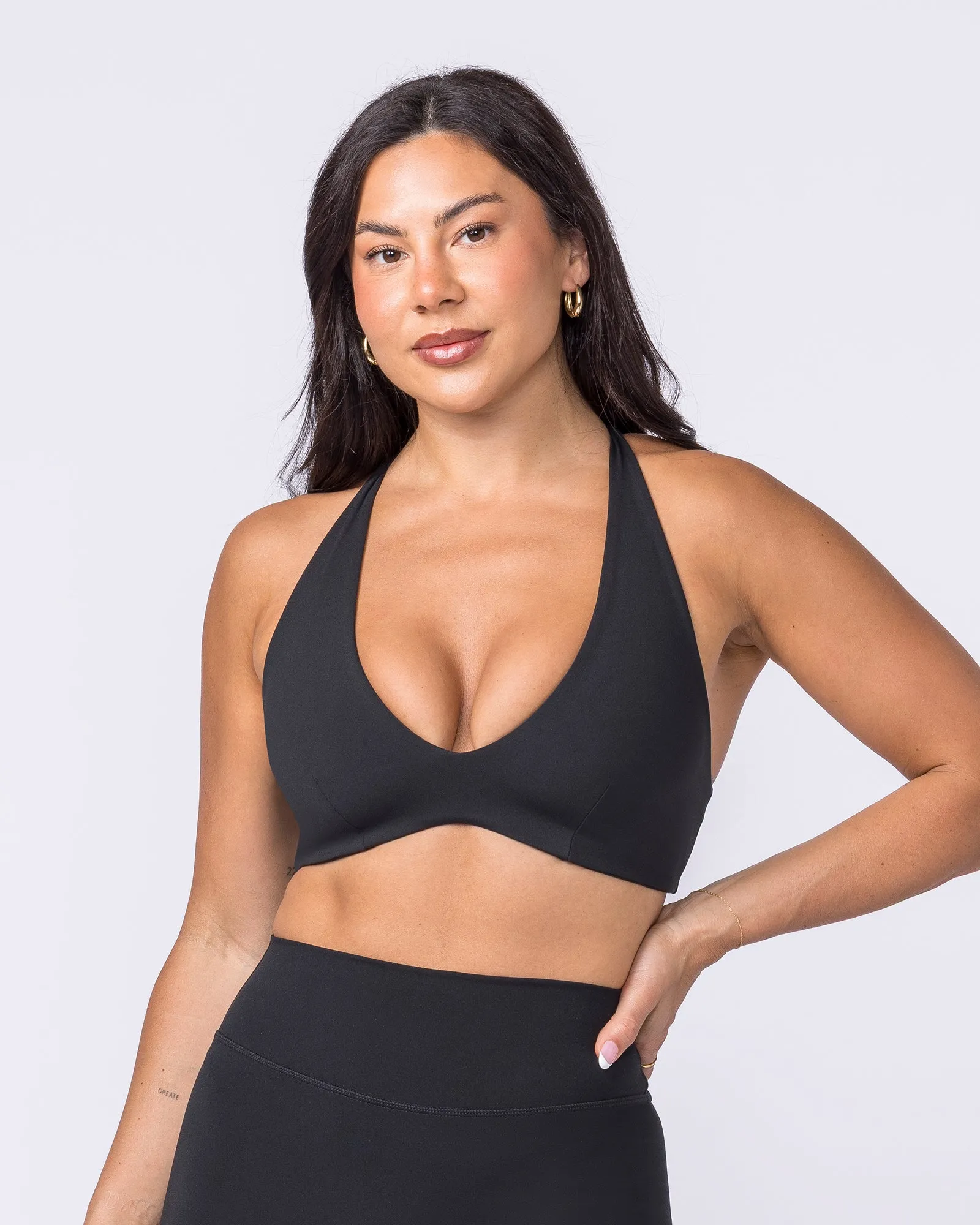 Liberty Lustre Bralette - Black sold by Muscle Nation