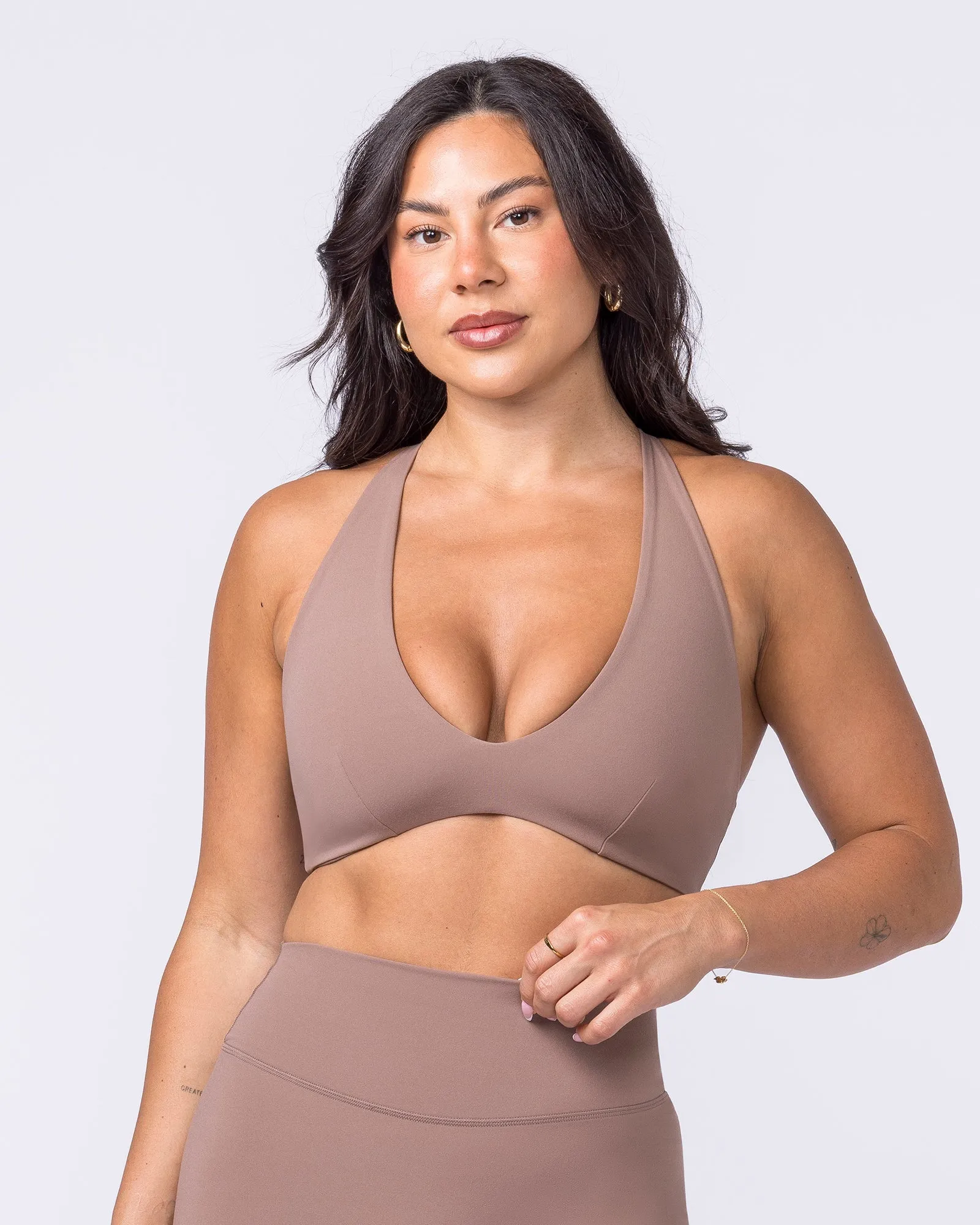 Liberty Lustre Bralette - Cookie sold by Muscle Nation