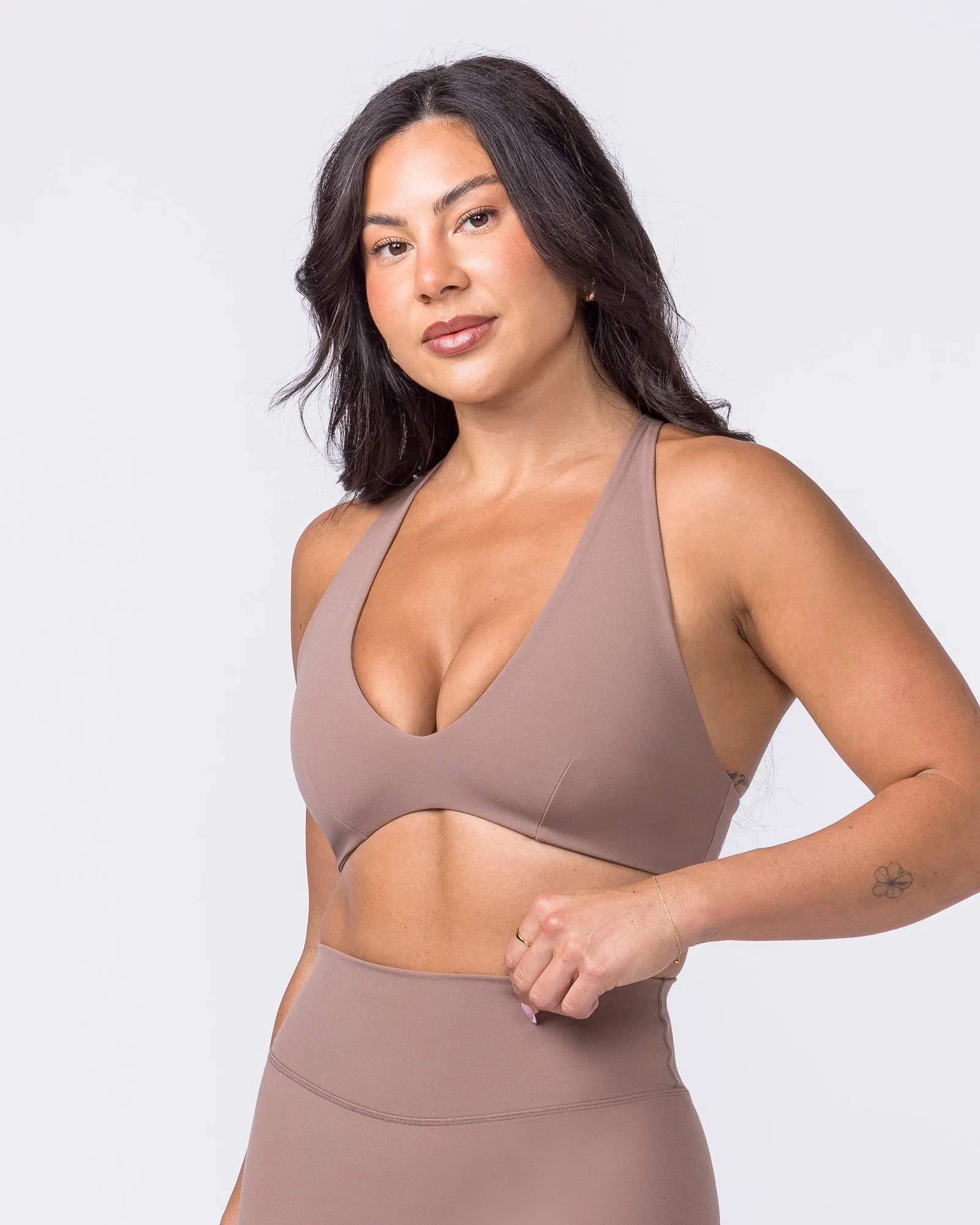Liberty Lustre Bralette - Cookie sold by Muscle Nation product image thumbnail 3