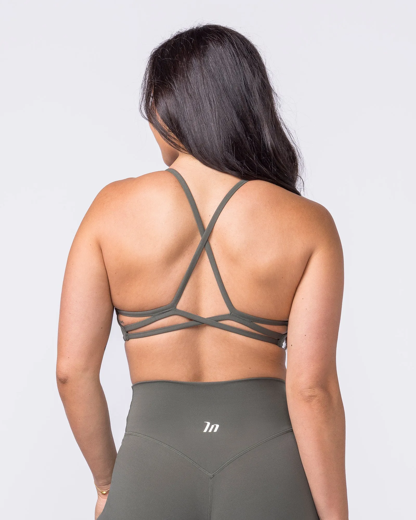 Liberty Afterglow Bralette - Eucalyptus sold by Muscle Nation product image thumbnail 4