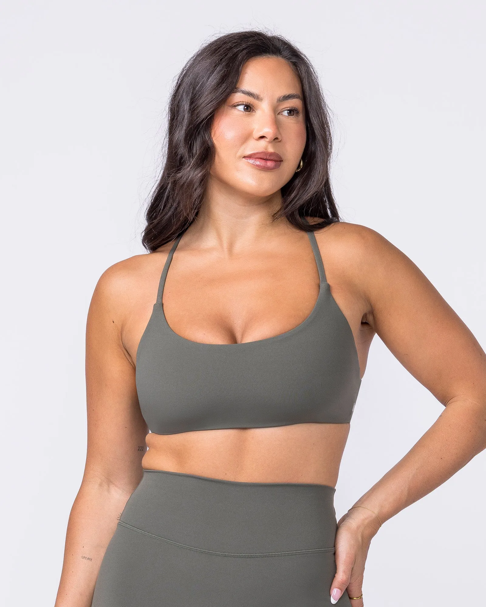Liberty Afterglow Bralette - Eucalyptus sold by Muscle Nation