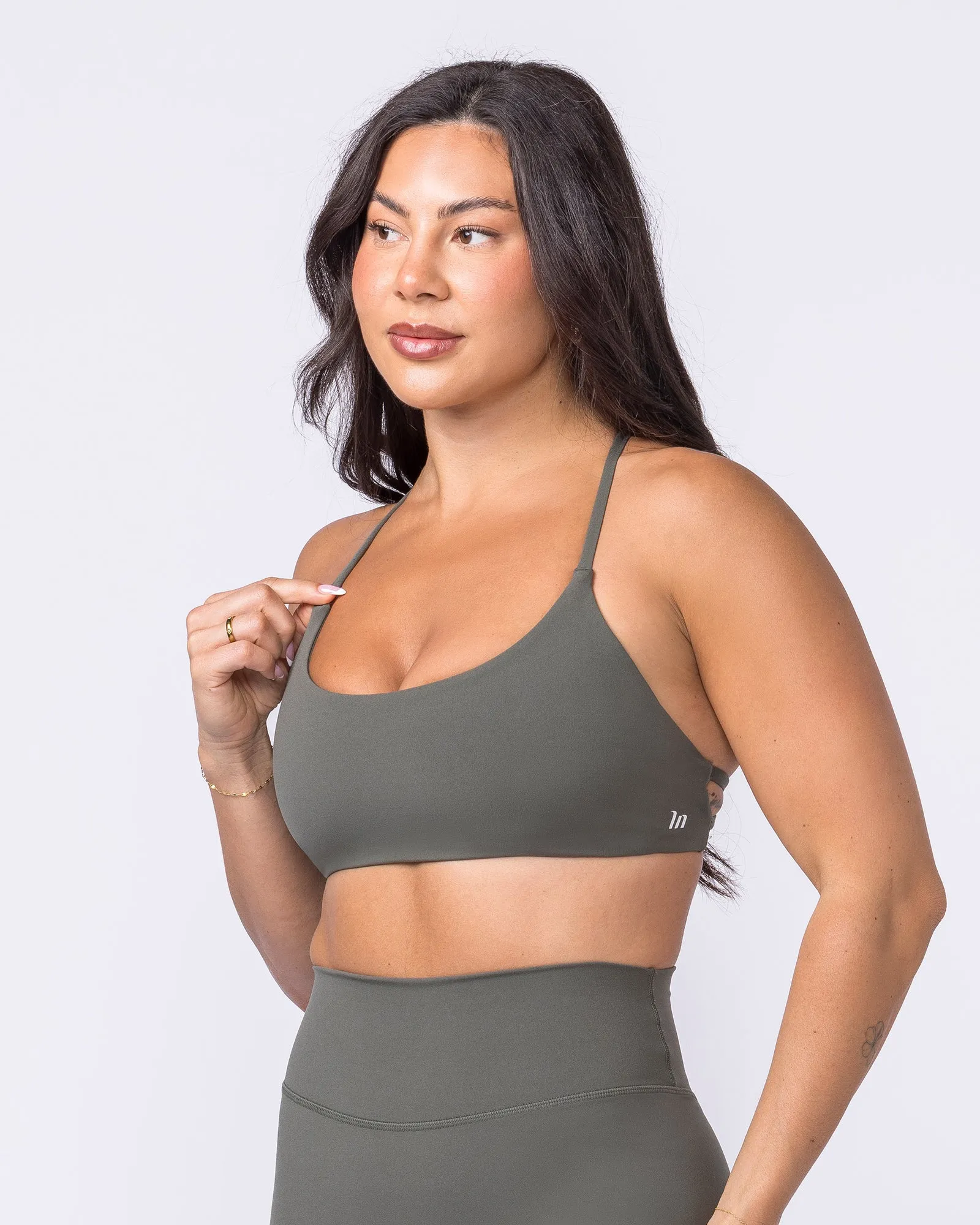 Liberty Afterglow Bralette - Eucalyptus sold by Muscle Nation product image thumbnail 3
