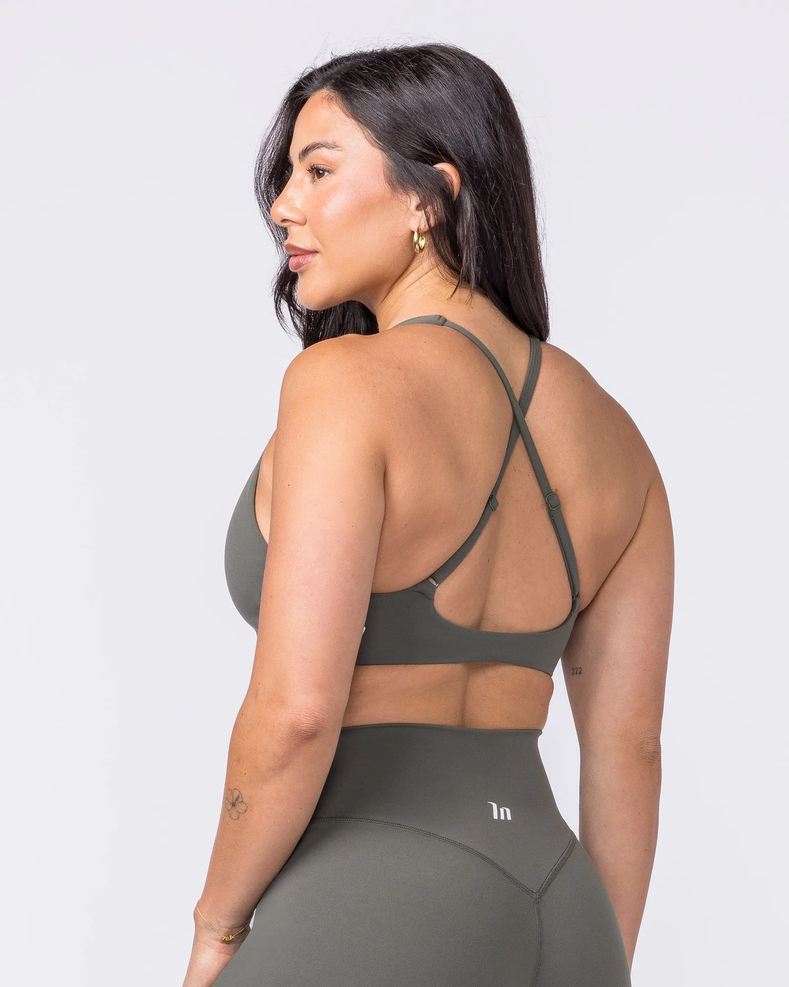 Liberty Lustre Bralette - Eucalyptus sold by Muscle Nation product image thumbnail 2