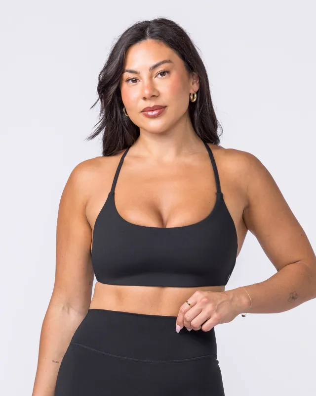Liberty Afterglow Bralette - Black sold by Muscle Nation