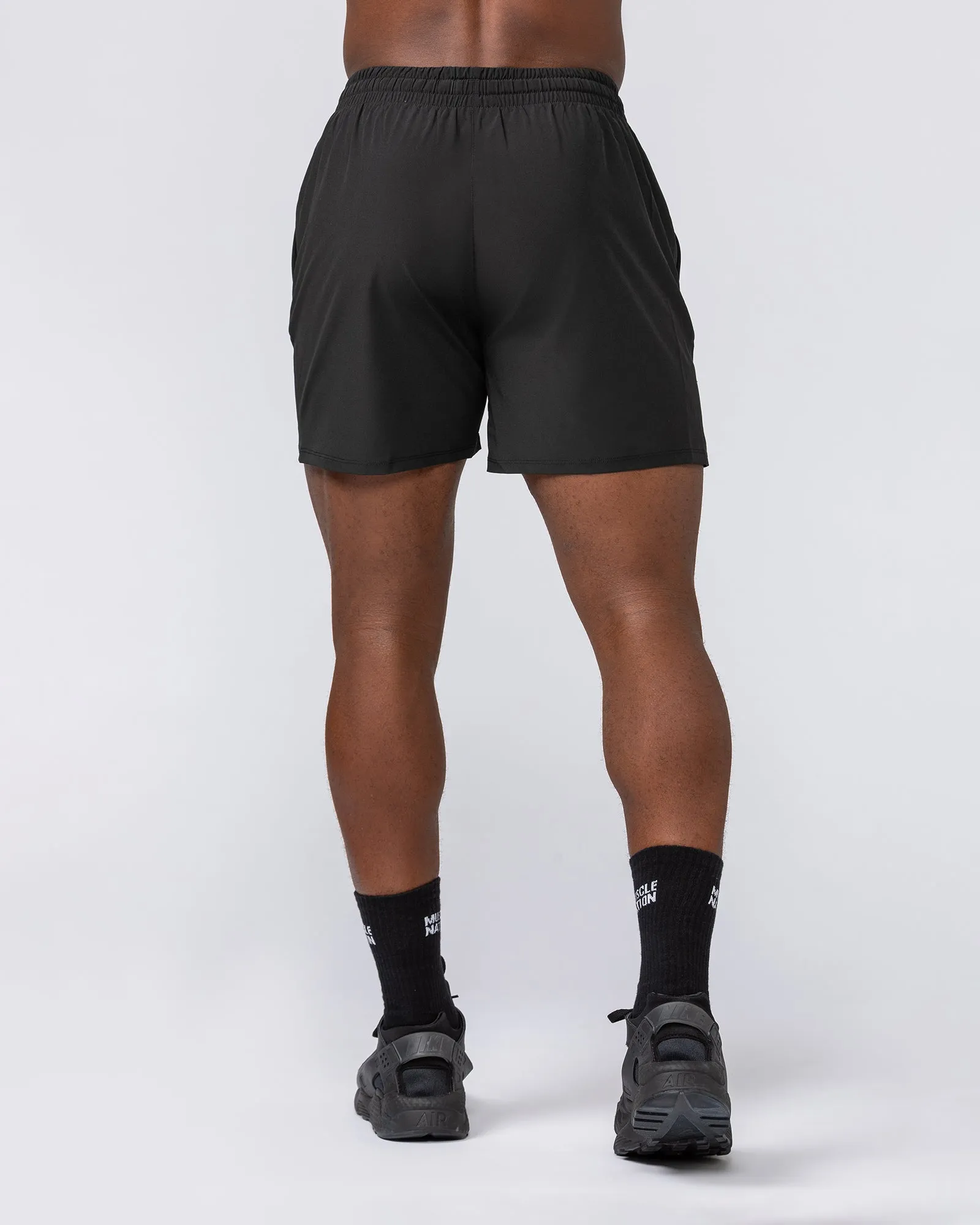 New Heights 4" Shorts - Black sold by Muscle Nation product image thumbnail 5