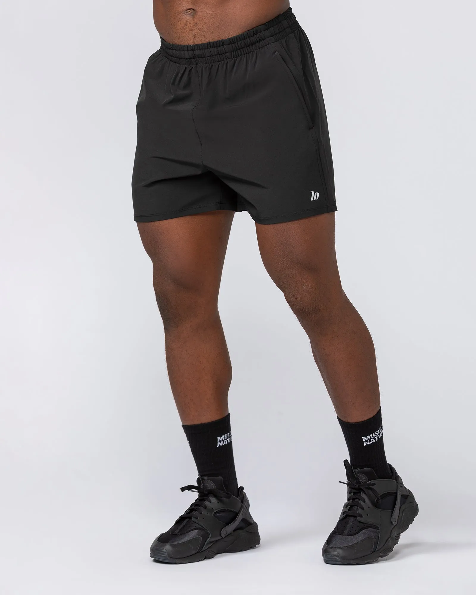 New Heights 4" Shorts - Black sold by Muscle Nation product image thumbnail 3