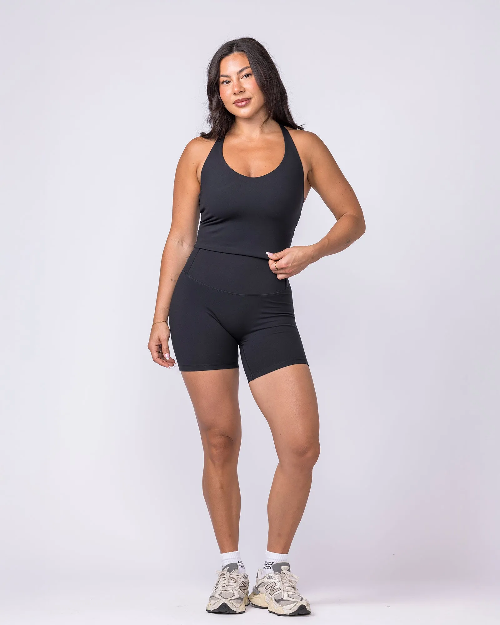 Everyday Form Cropped Tank - Black sold by Muscle Nation product image thumbnail 5