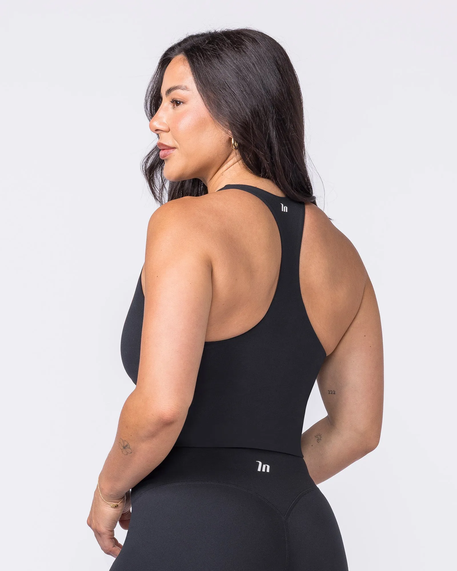 Everyday Form Cropped Tank - Black sold by Muscle Nation product image thumbnail 2
