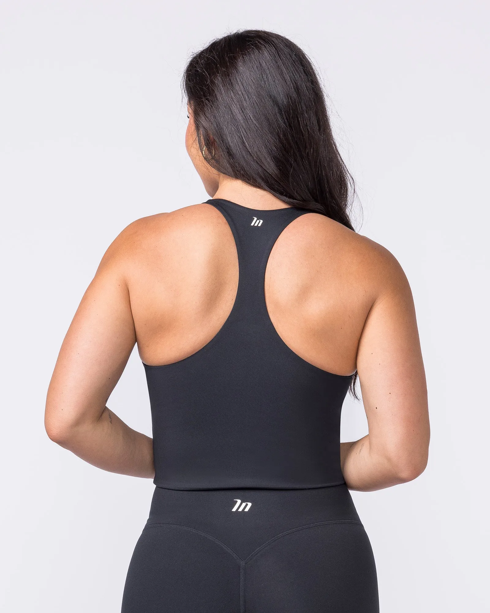 Everyday Form Cropped Tank - Black sold by Muscle Nation product image thumbnail 4