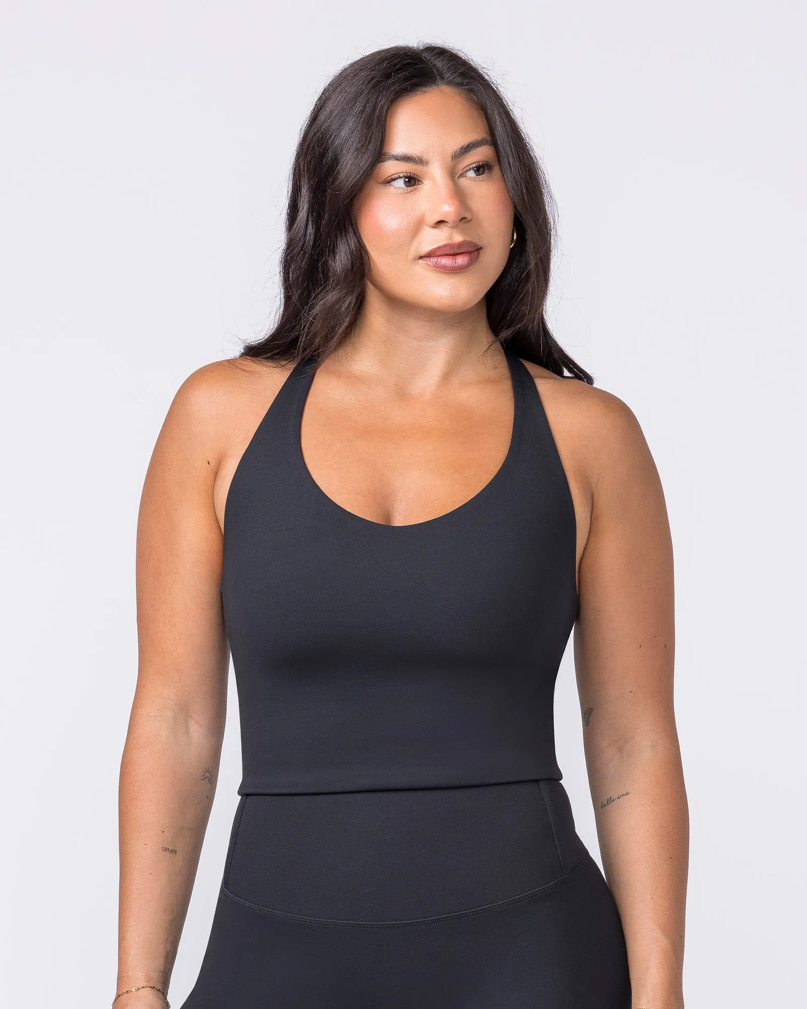 Everyday Form Cropped Tank - Black sold by Muscle Nation