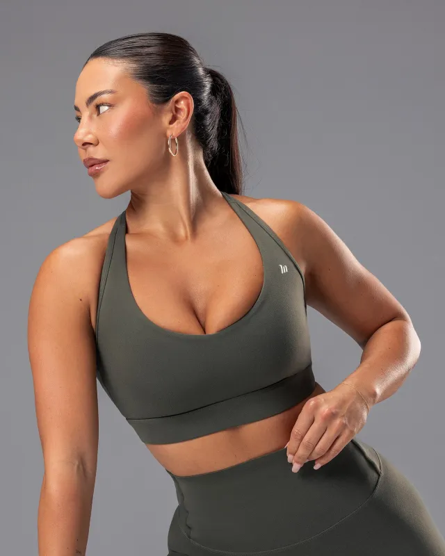 Elite Support Bra - Eucalyptus sold by Muscle Nation