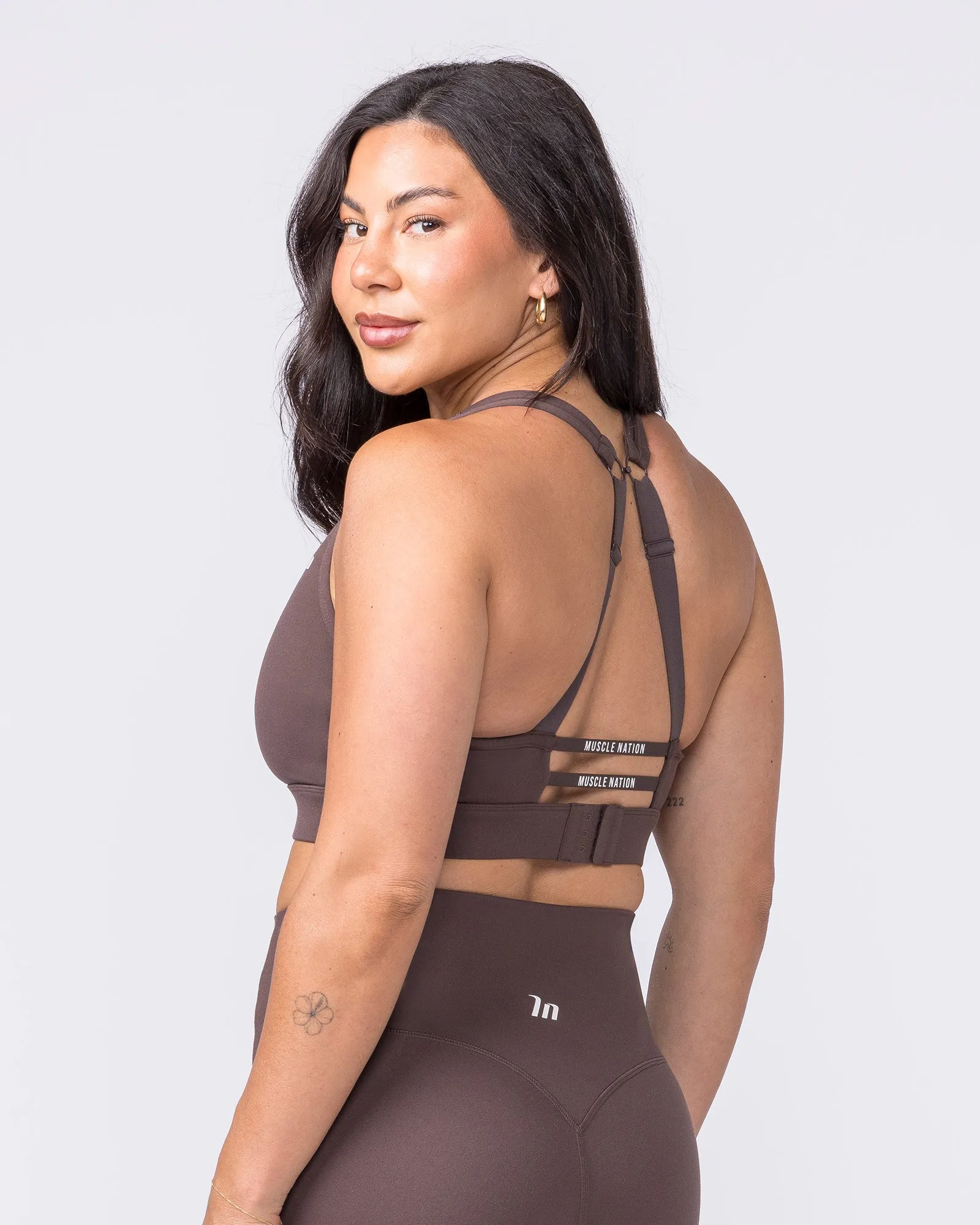 Elite Support Bra - Cola sold by Muscle Nation product image thumbnail 3