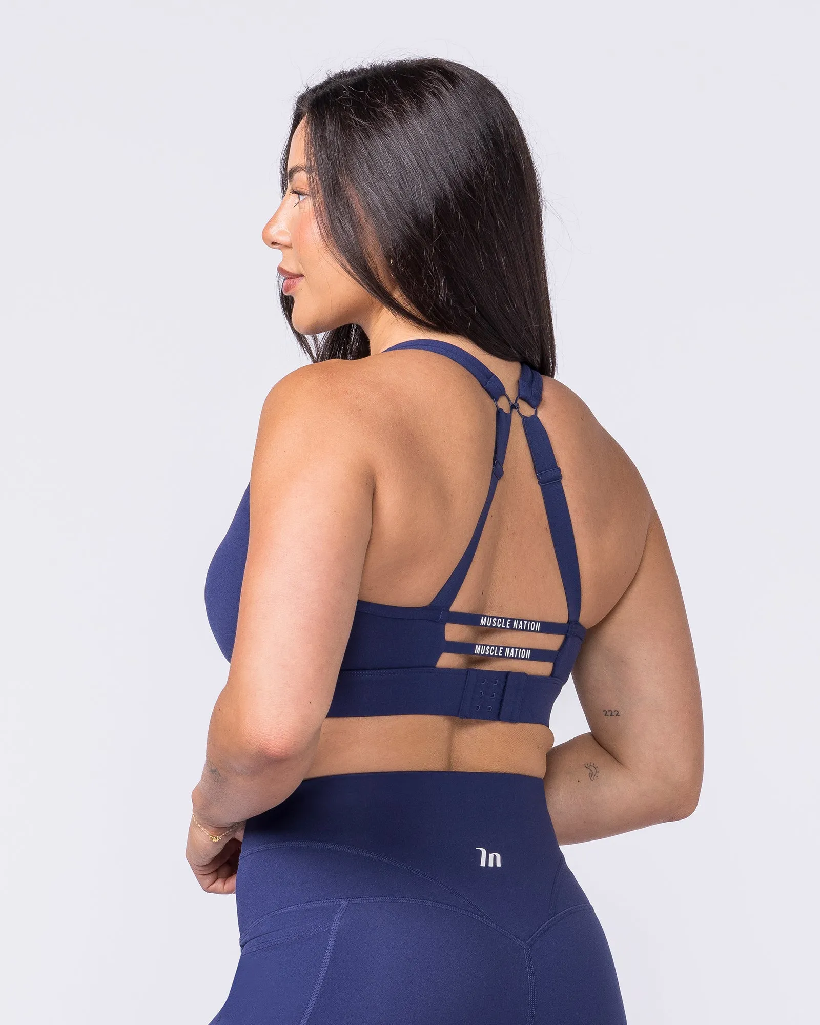 Elite Support Bra - Classic Navy sold by Muscle Nation product image thumbnail 3