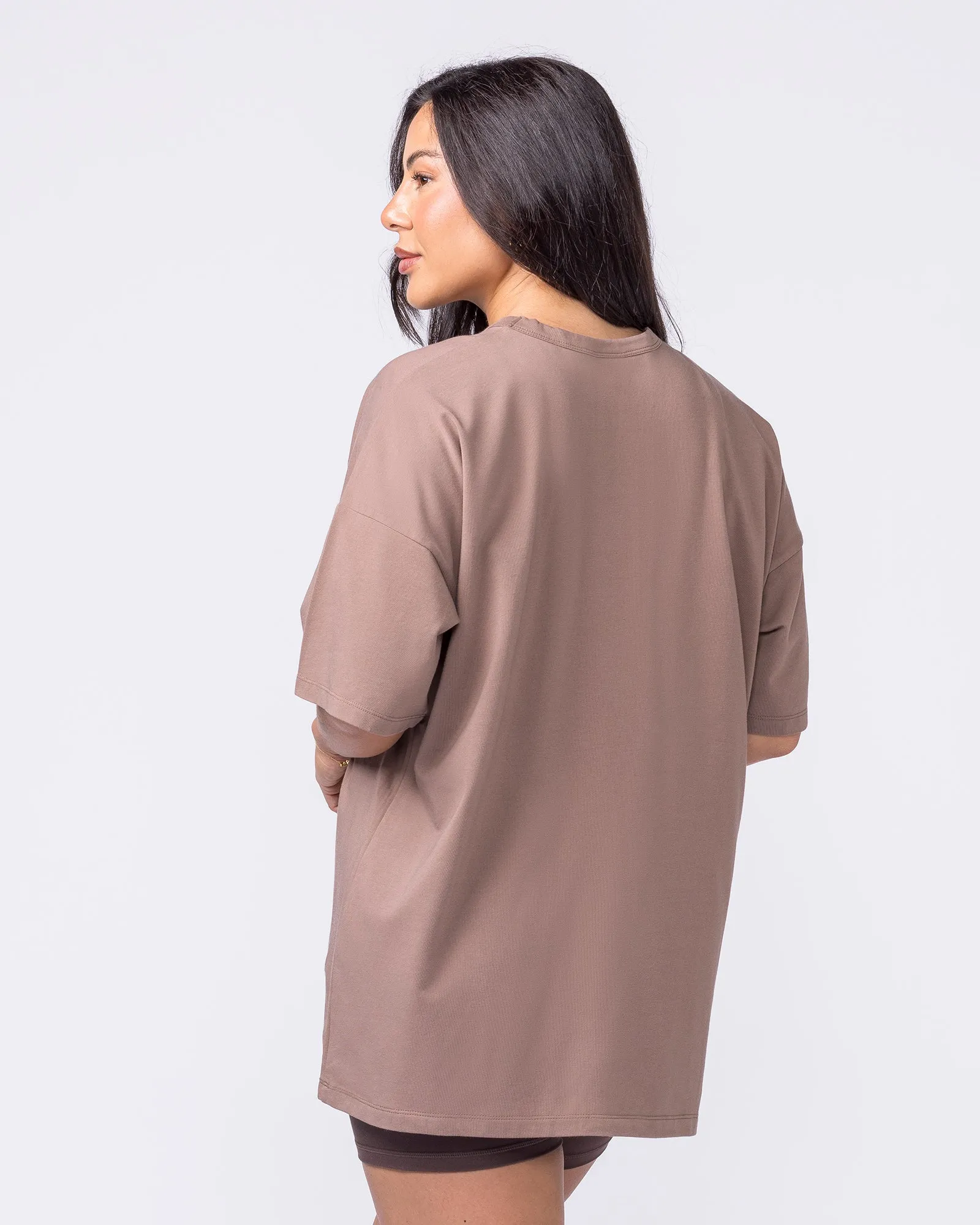 Athletic Club Oversized Tee - Cookie sold by Muscle Nation product image thumbnail 3