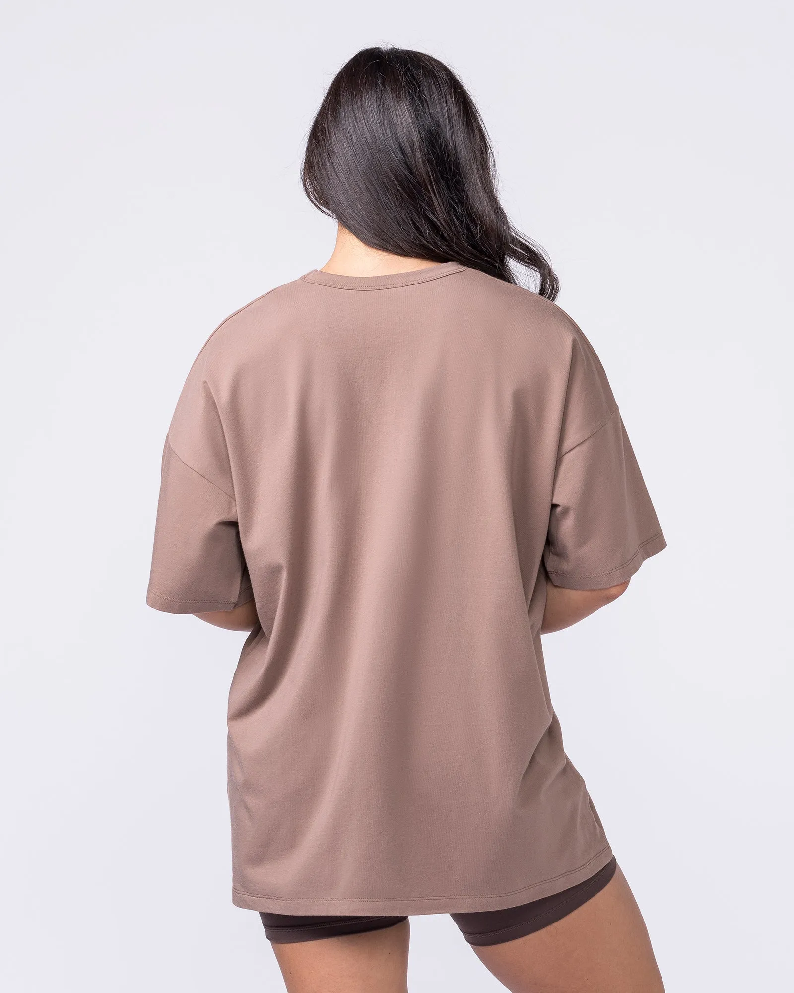Athletic Club Oversized Tee - Cookie sold by Muscle Nation product image thumbnail 5