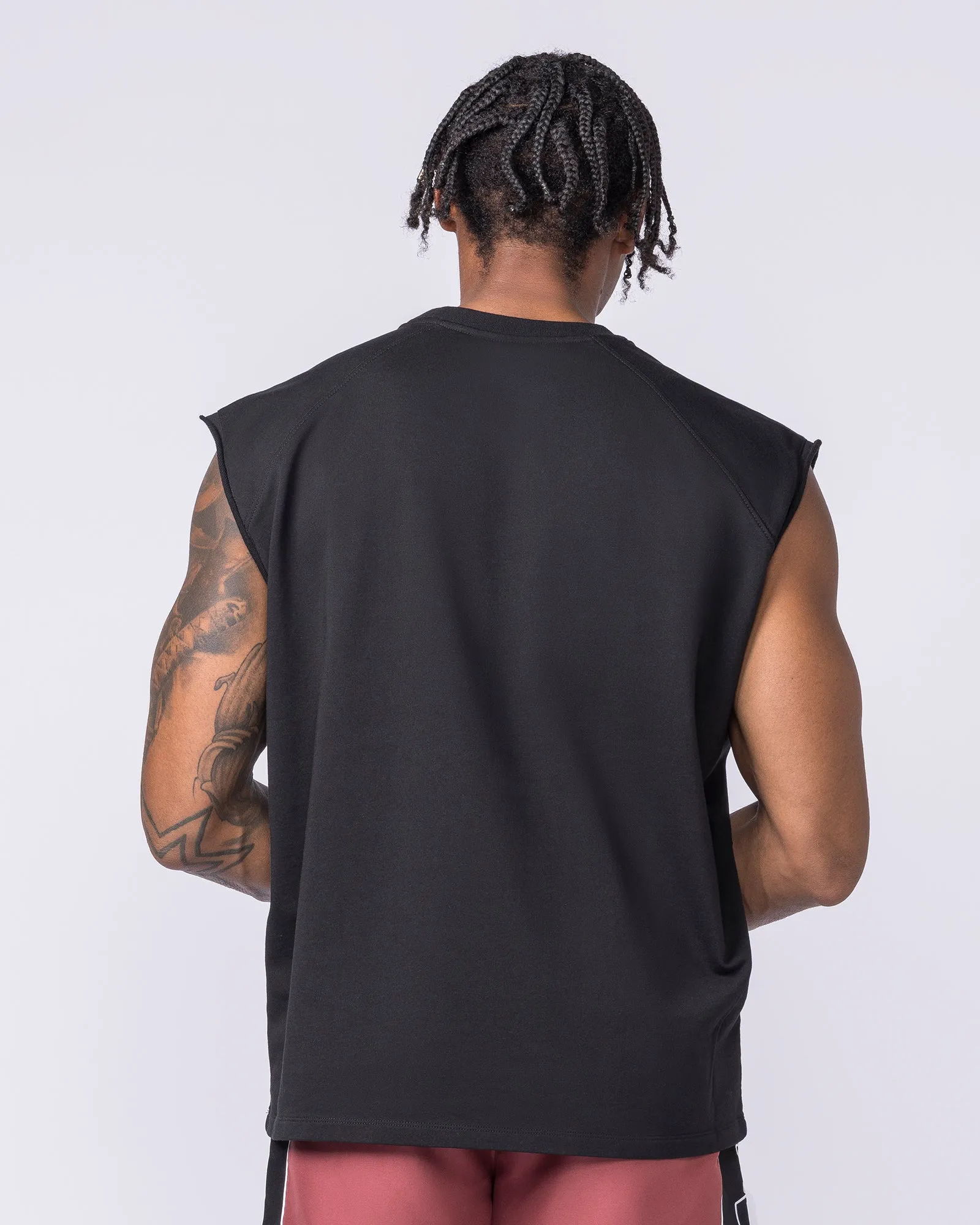 Off Duty Boxy Muscle Tank - Black sold by Muscle Nation product image thumbnail 5