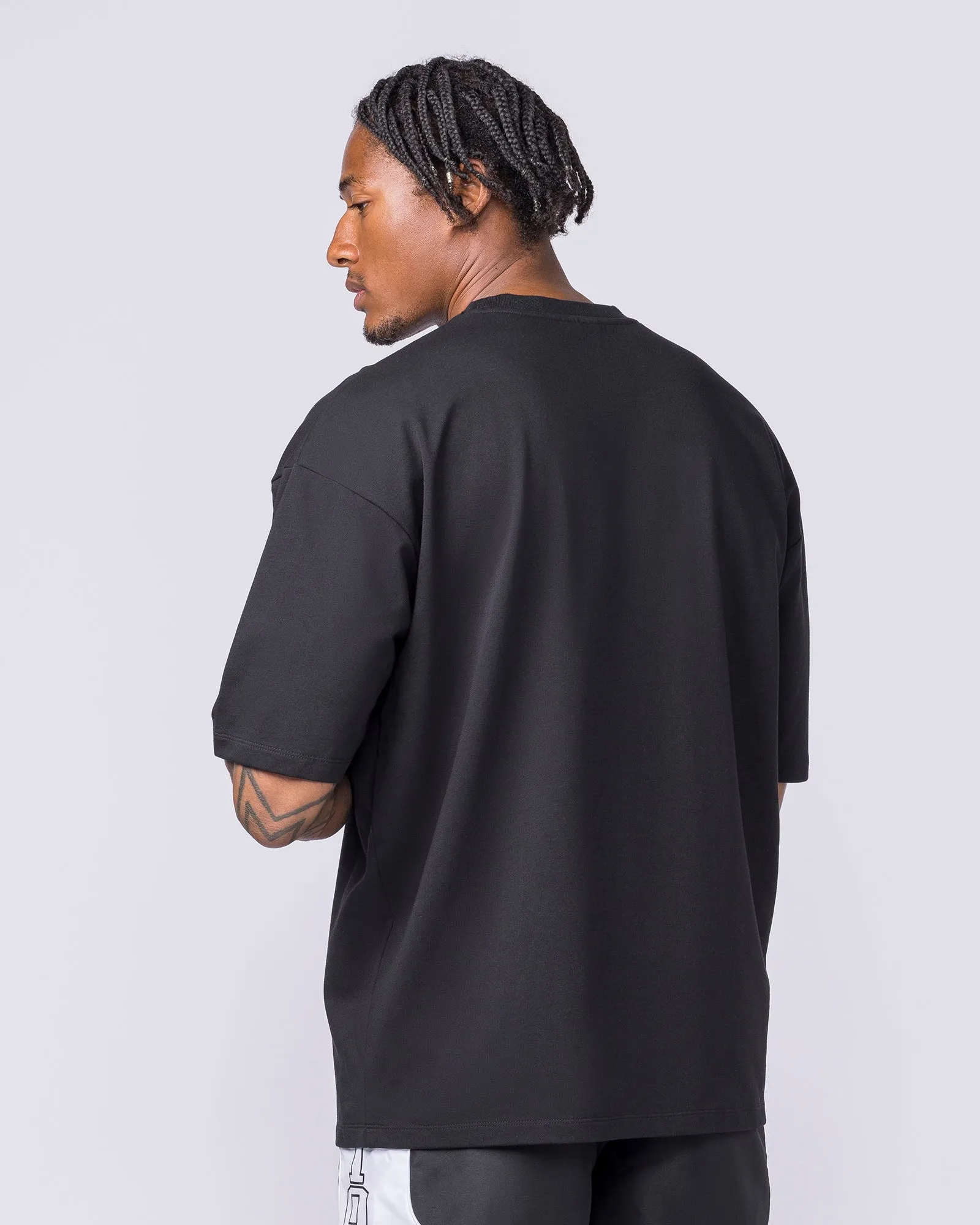 Off Duty Oversized Tee - Black sold by Muscle Nation product image thumbnail 2