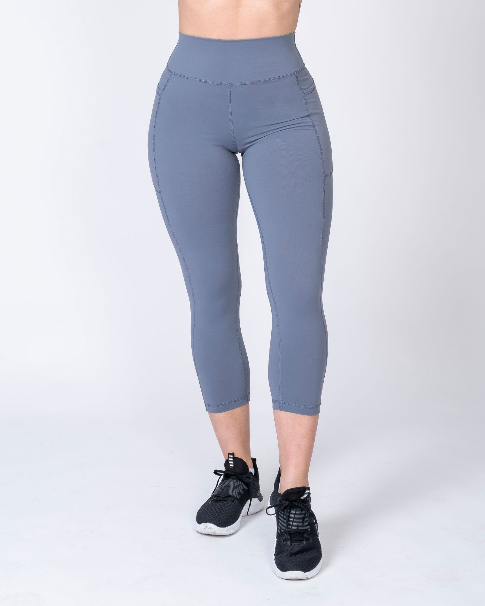 7/8 Pocket Leggings - Stone sold by Muscle Nation product image thumbnail 3