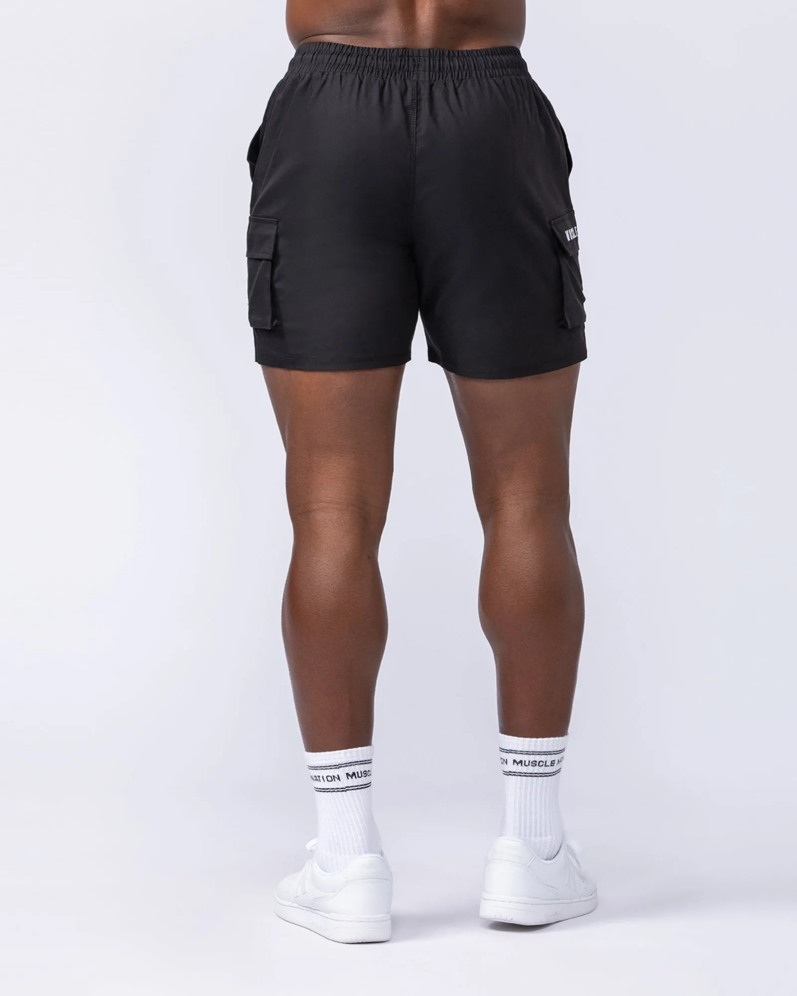 Daily Cargo 5" Shorts - Black sold by Muscle Nation product image thumbnail 5