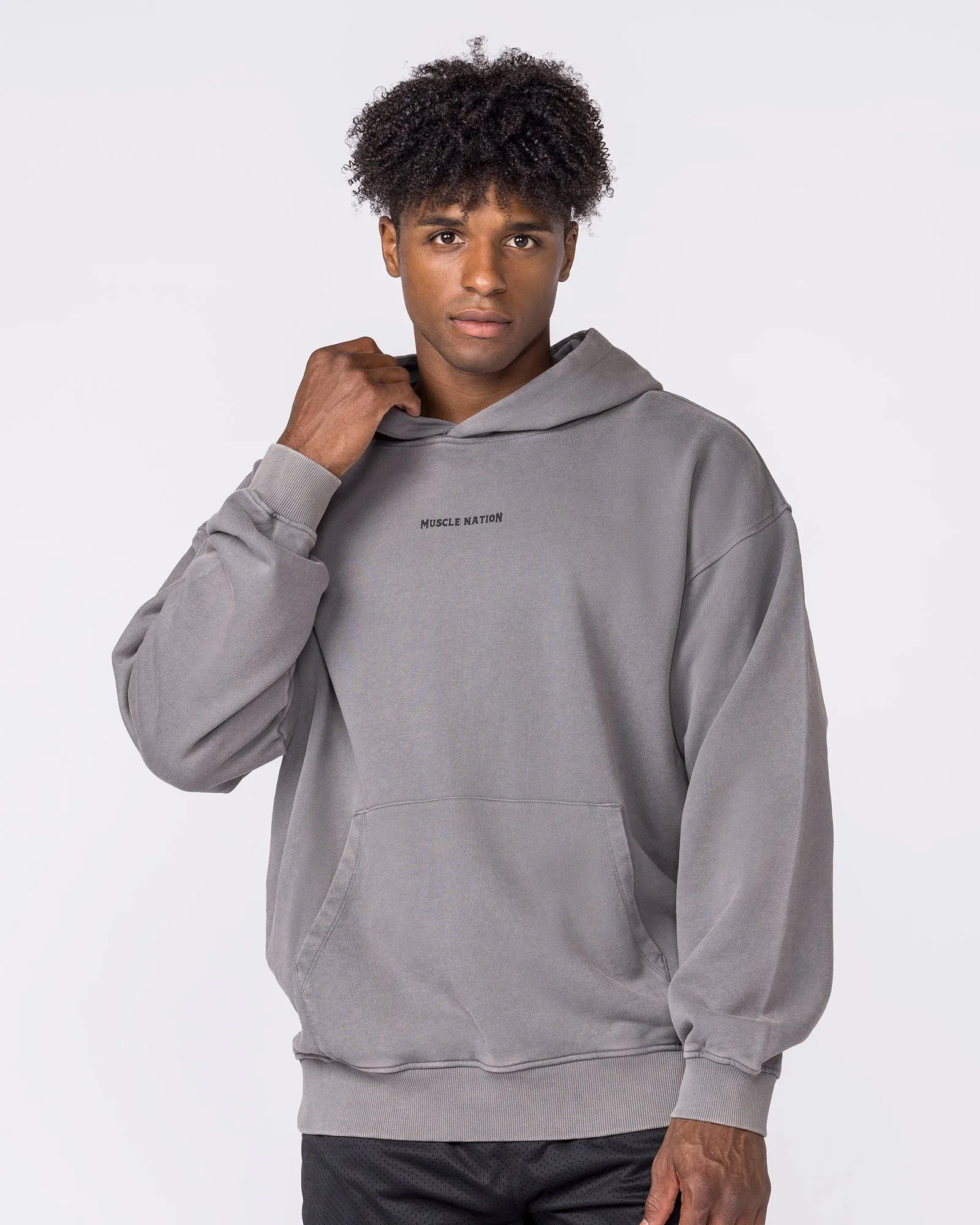 Spartan Vintage Hoodie - Washed Tornado sold by Muscle Nation product image thumbnail 2