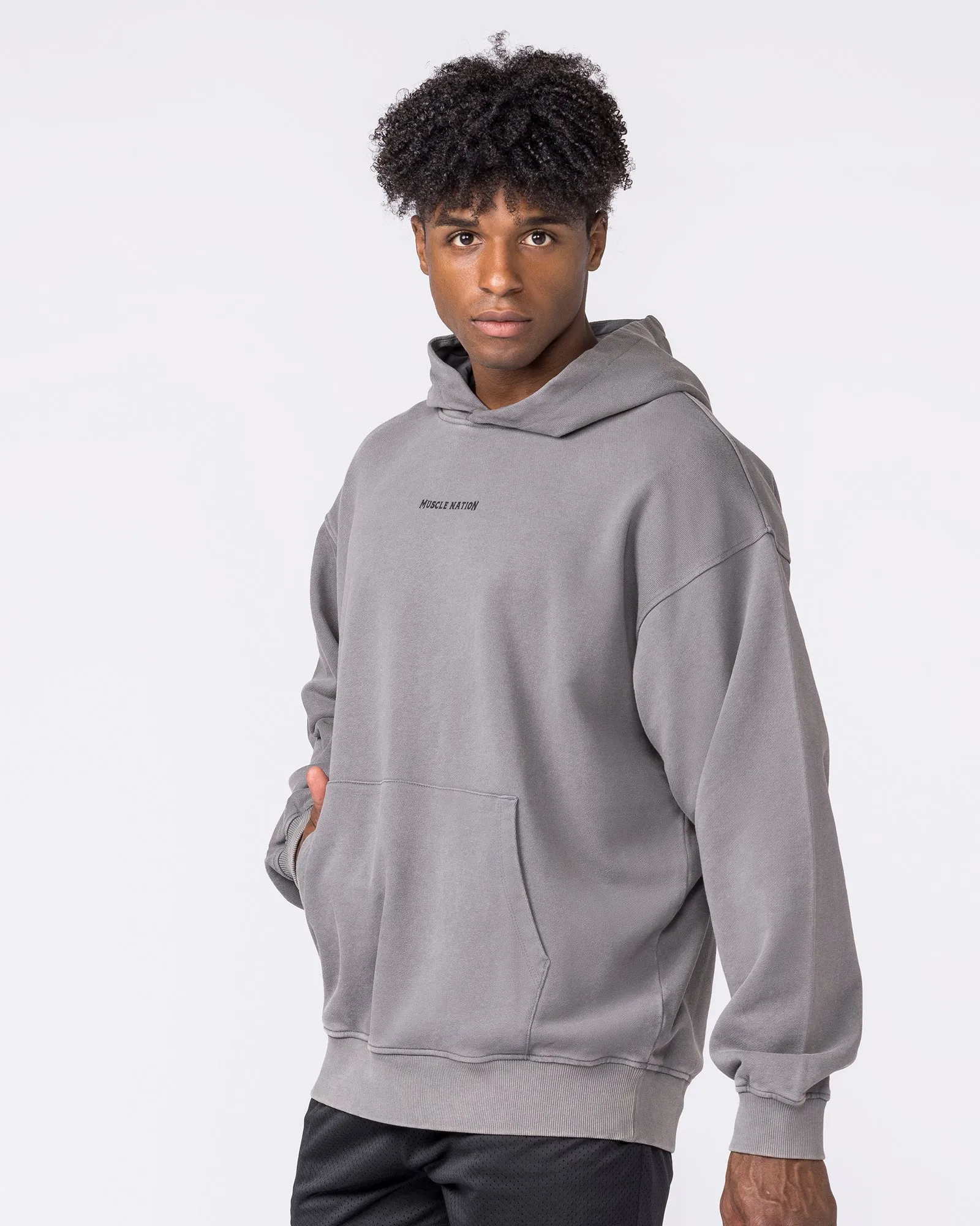 Spartan Vintage Hoodie - Washed Tornado sold by Muscle Nation product image thumbnail 4