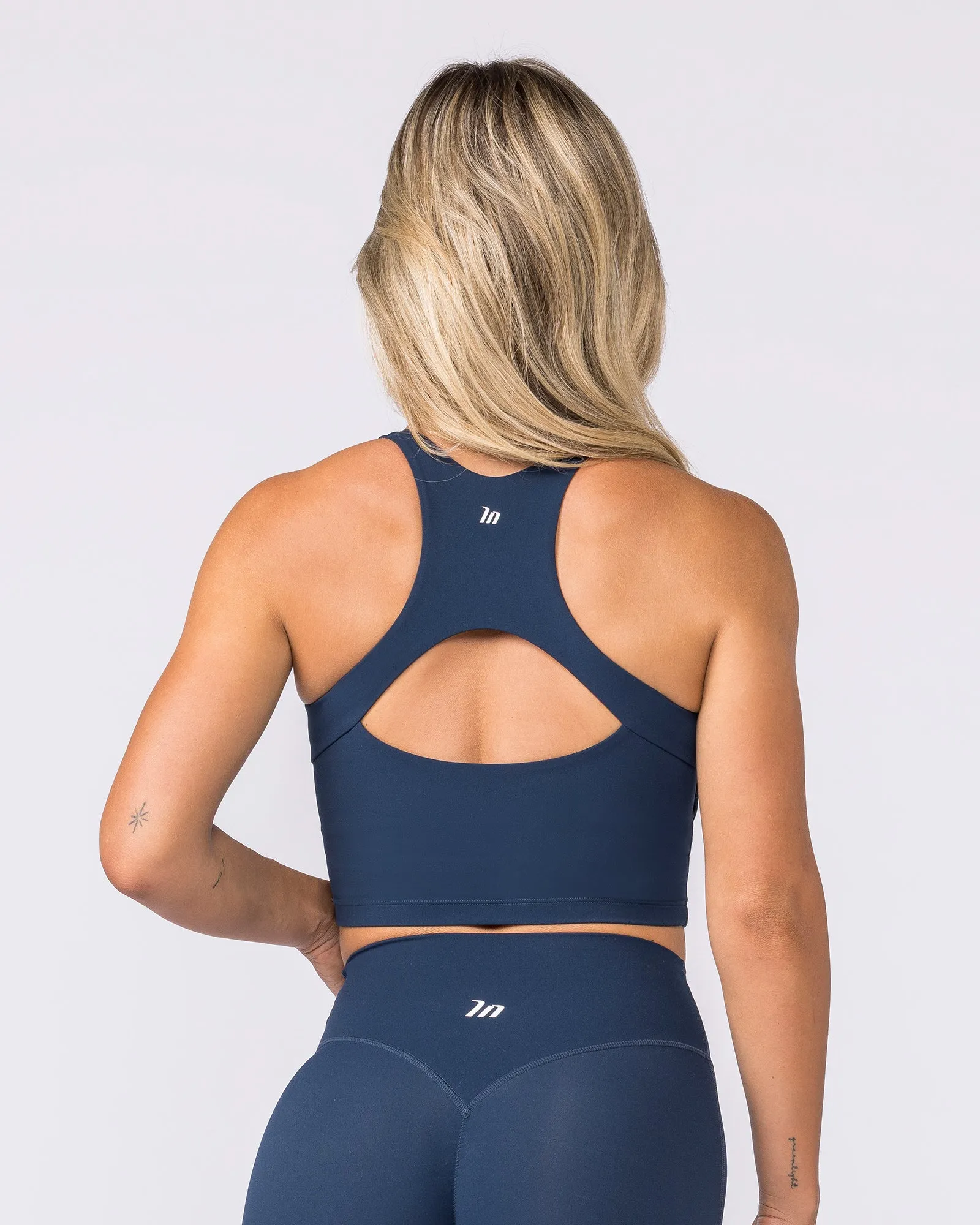Racer Bra Tank - Navy sold by Muscle Nation product image thumbnail 5