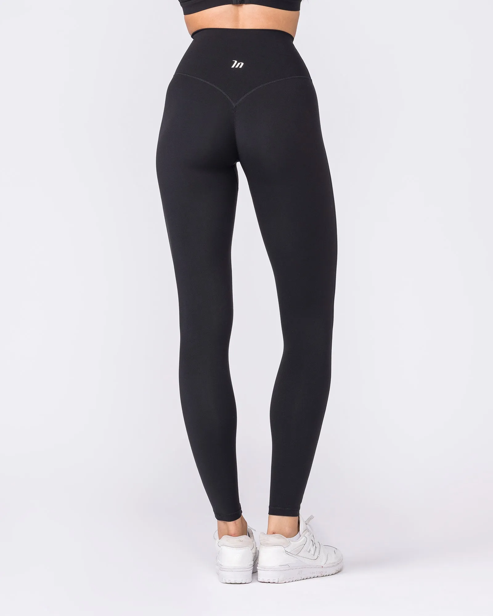 Aura Peachy High Invisible Scrunch Ankle Leggings - Black sold by Muscle Nation product image thumbnail 5