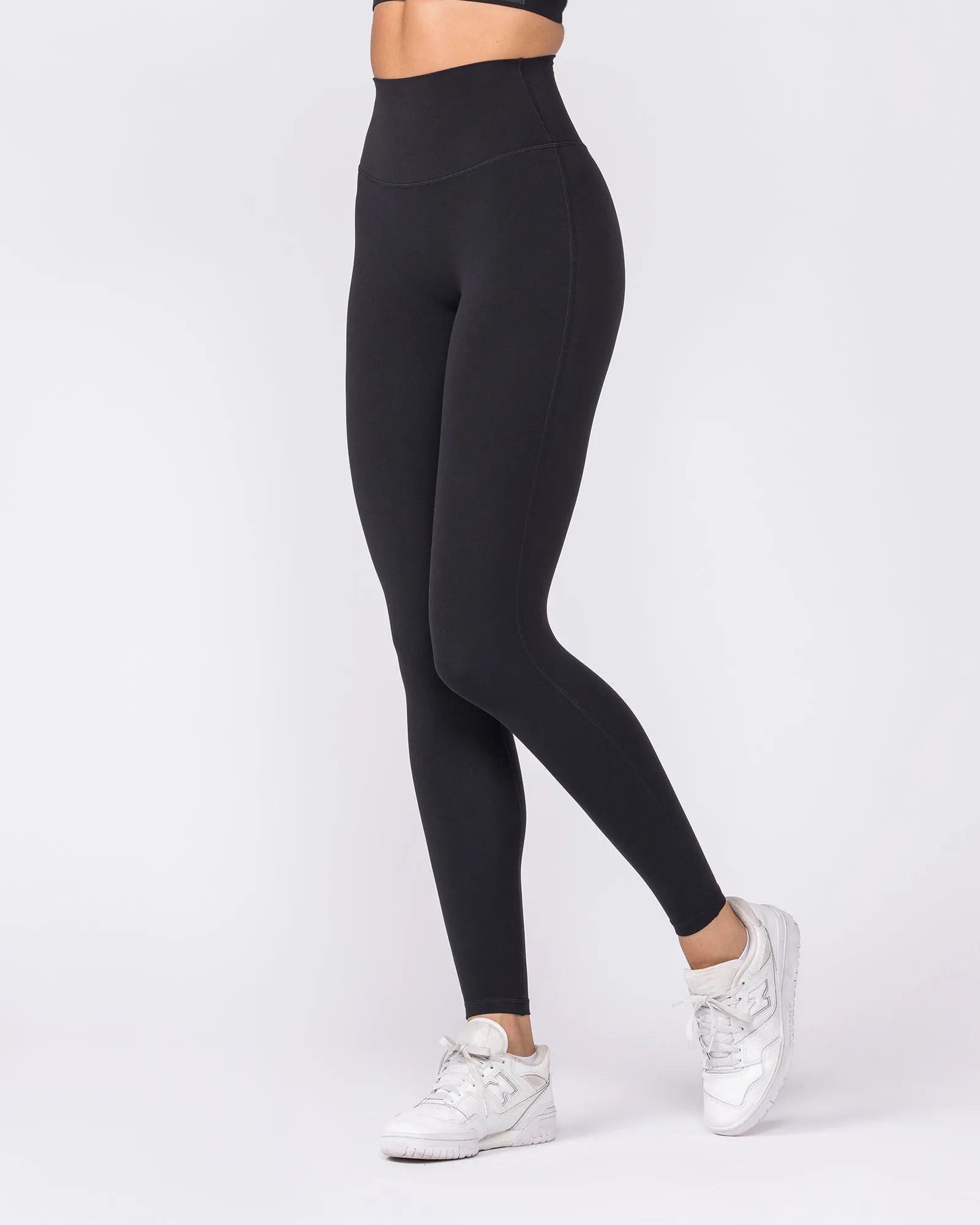 Aura Peachy High Invisible Scrunch Ankle Leggings - Black sold by Muscle Nation product image thumbnail 3