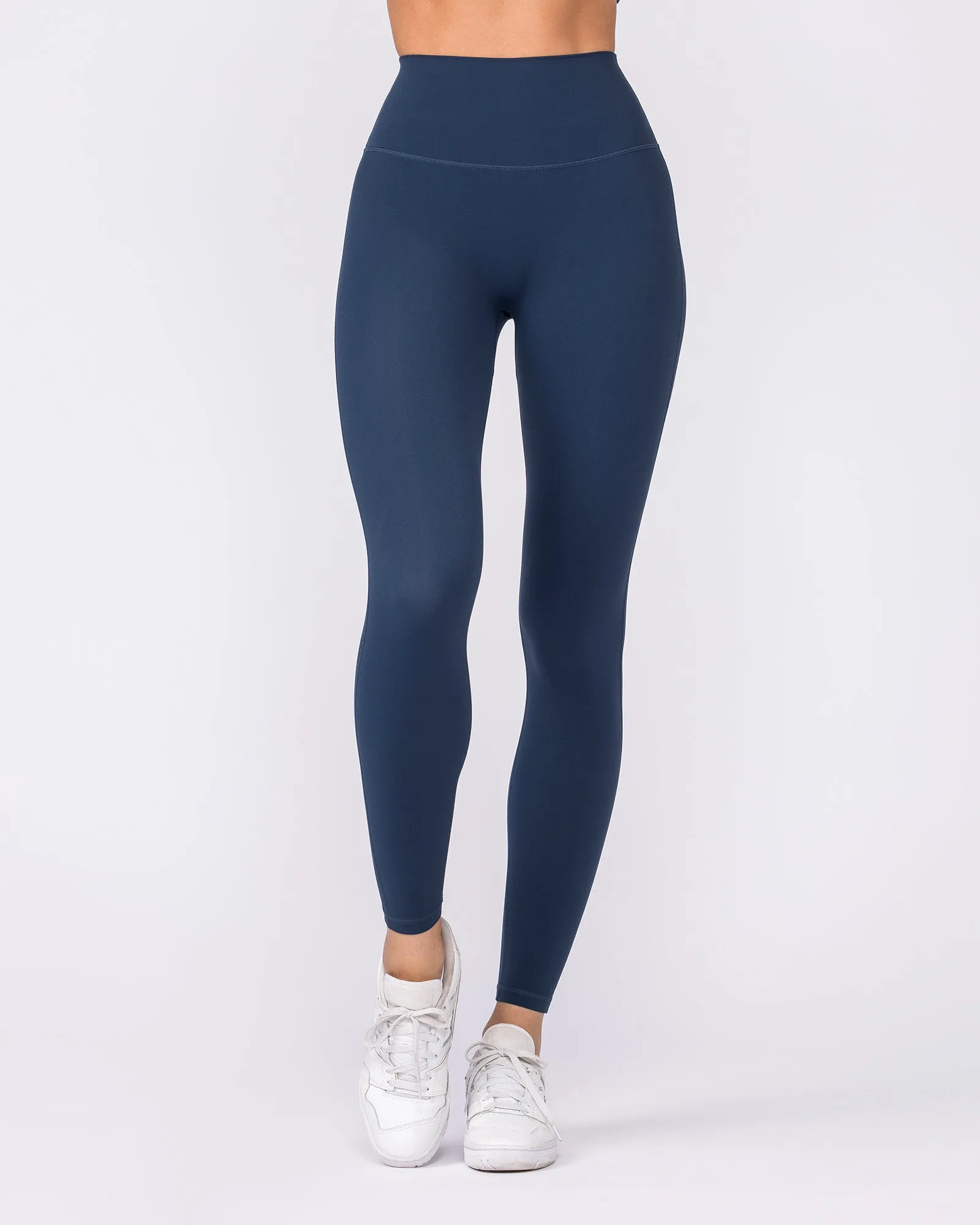 Aura Peachy High Invisible Scrunch Ankle Leggings - Navy sold by Muscle Nation product image thumbnail 5