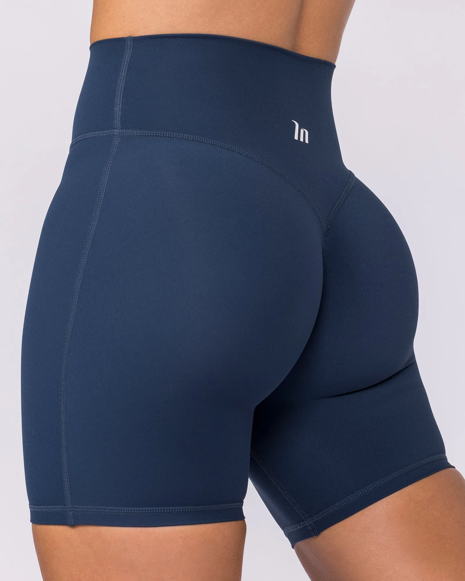 Aura Peachy Invisible Scrunch Bike Shorts - Navy sold by Muscle Nation product image thumbnail 5