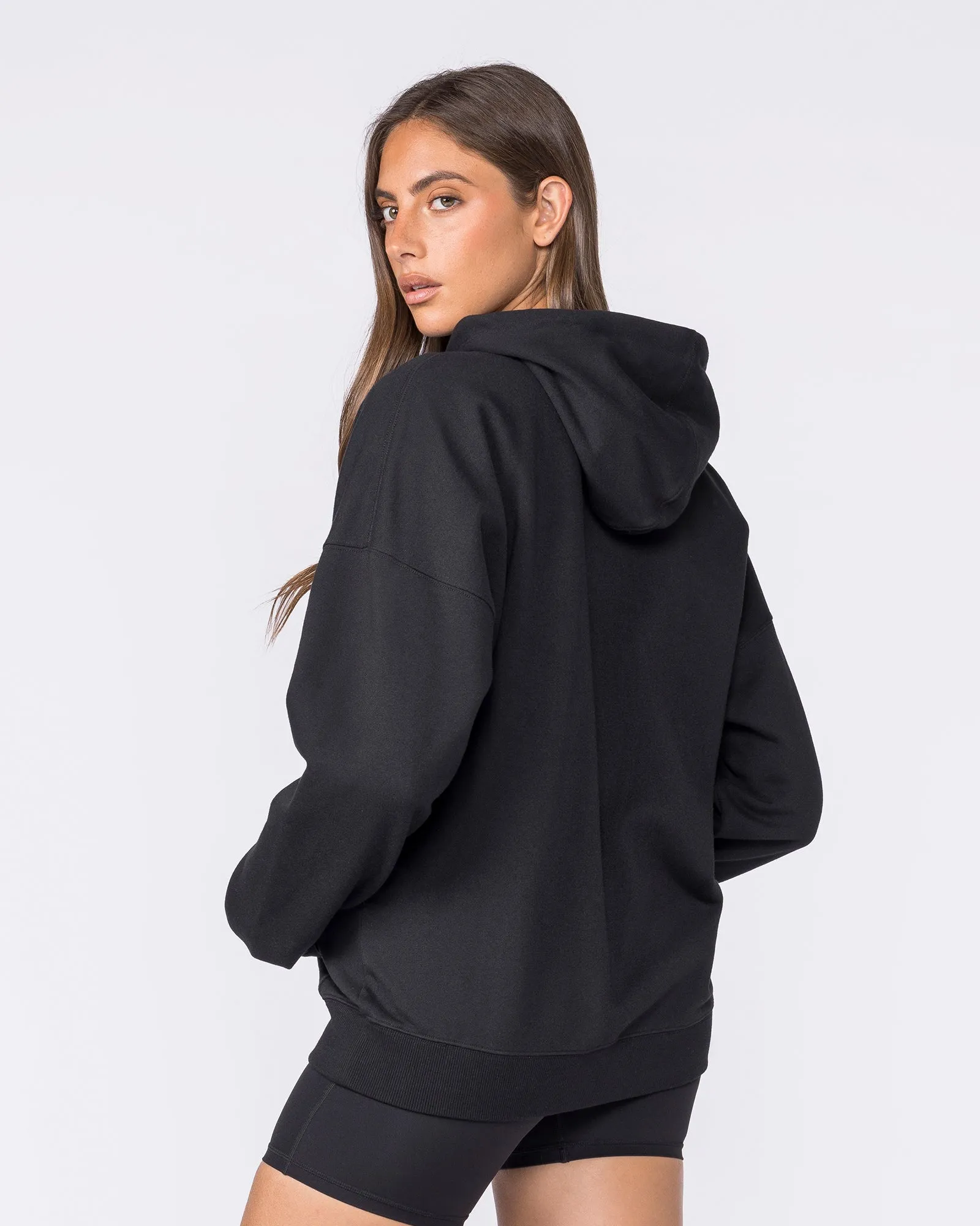 Routine Zip Through Hoodie - Black sold by Muscle Nation product image thumbnail 5