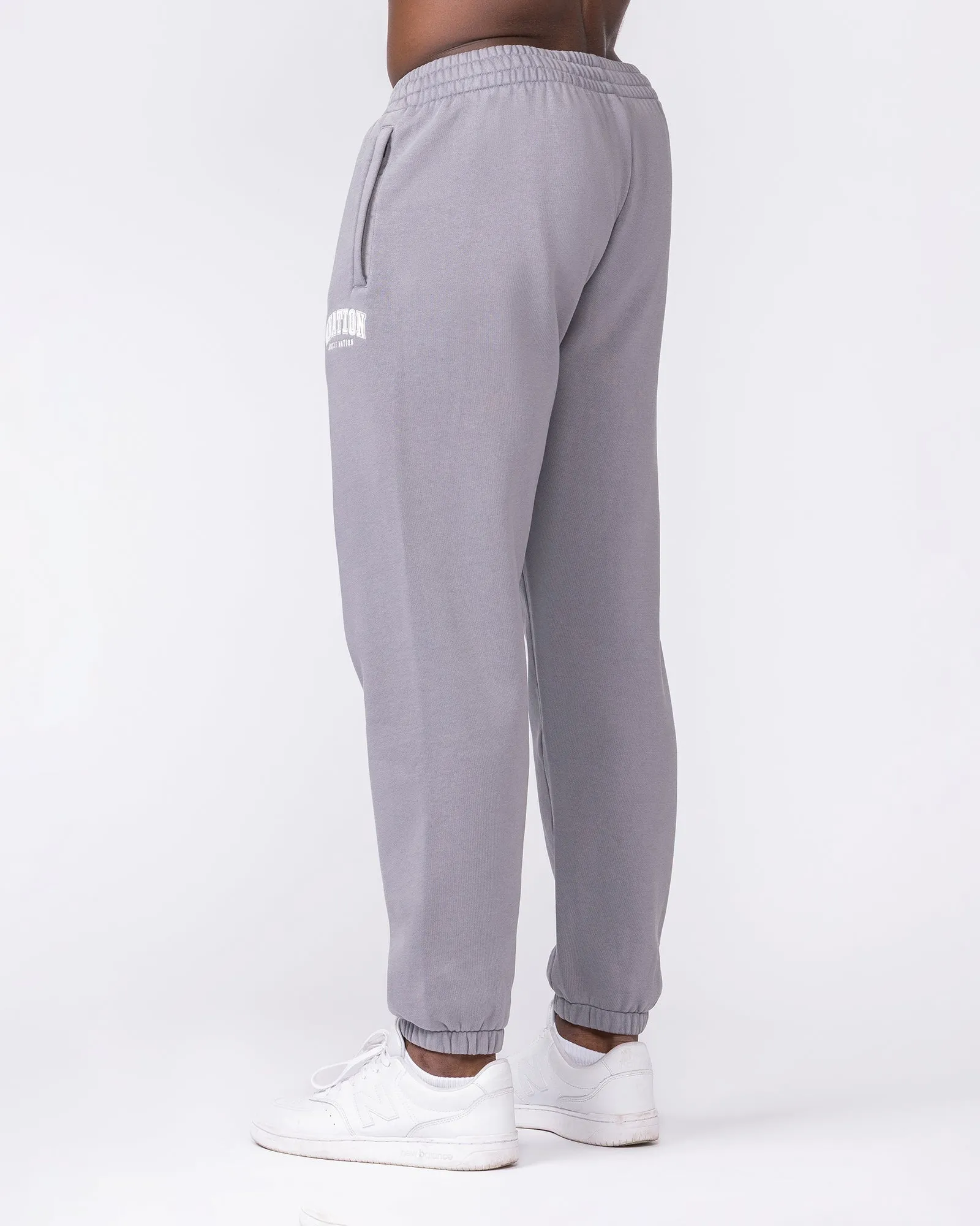 Worldclass Vintage Trackies - Washed Cement sold by Muscle Nation product image thumbnail 2