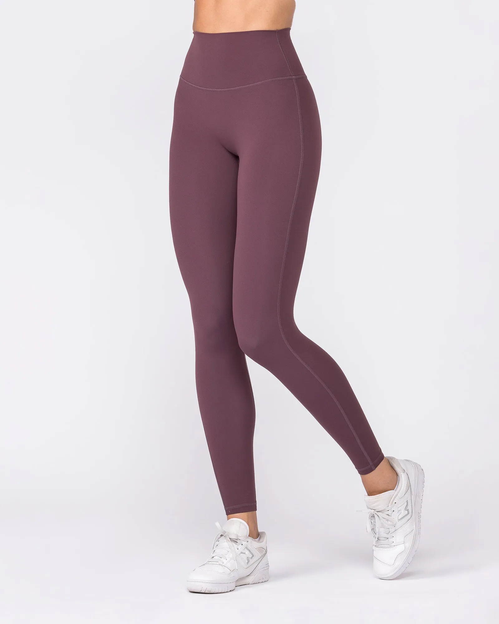 Aura Peachy High Invisible Scrunch Ankle Leggings - Dark Cherry sold by Muscle Nation product image thumbnail 2