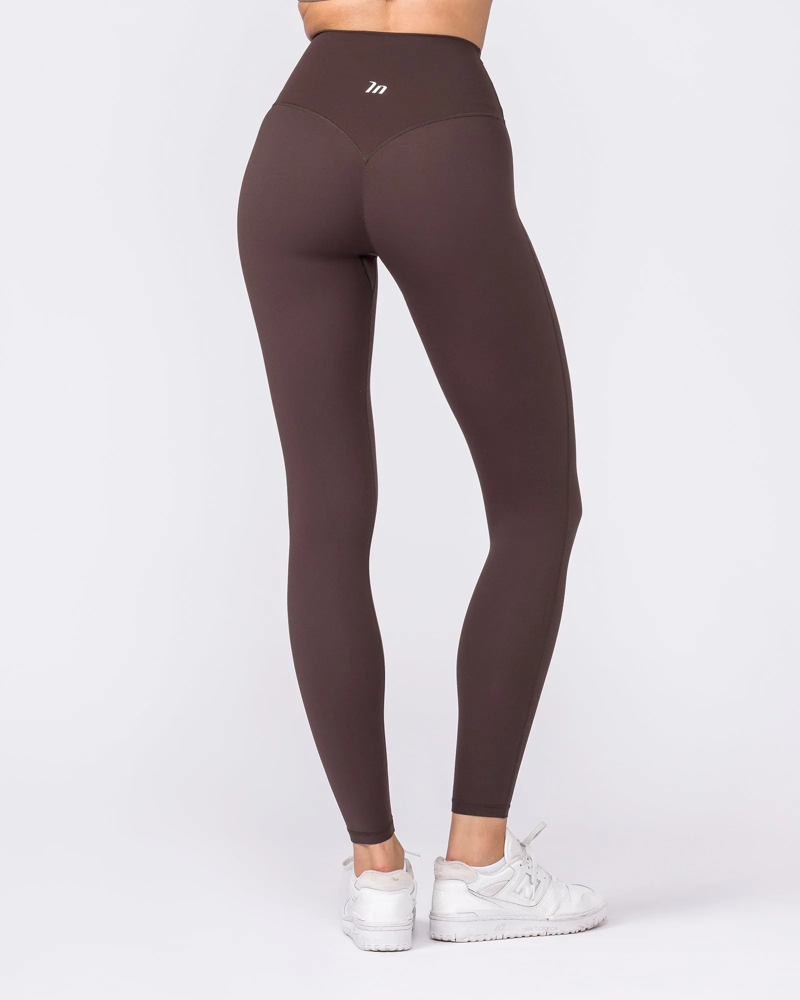 Aura Peachy High Invisible Scrunch Ankle Leggings - Cocoa sold by Muscle Nation product image thumbnail 5