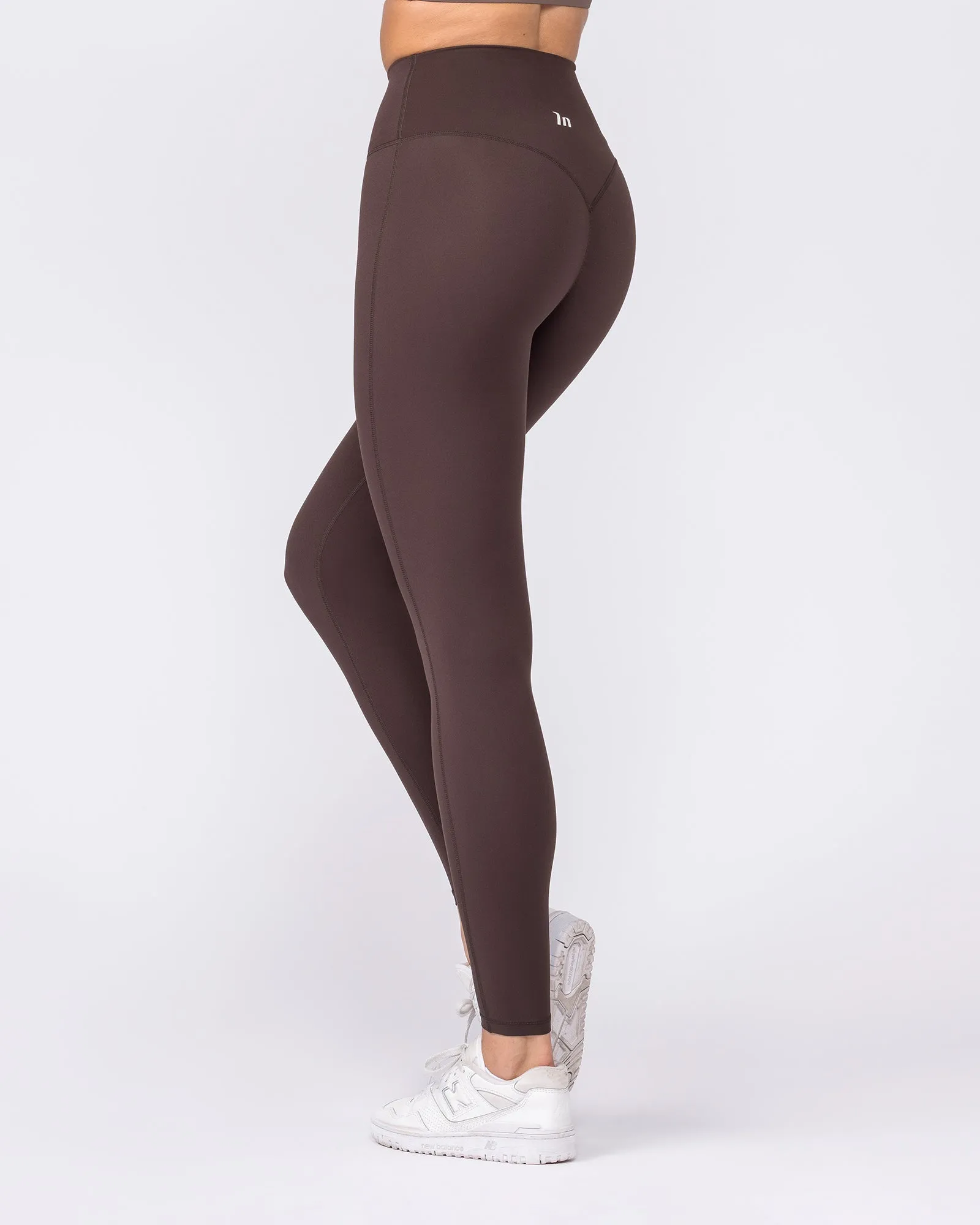 Aura Peachy High Invisible Scrunch Ankle Leggings - Cocoa sold by Muscle Nation product image thumbnail 4