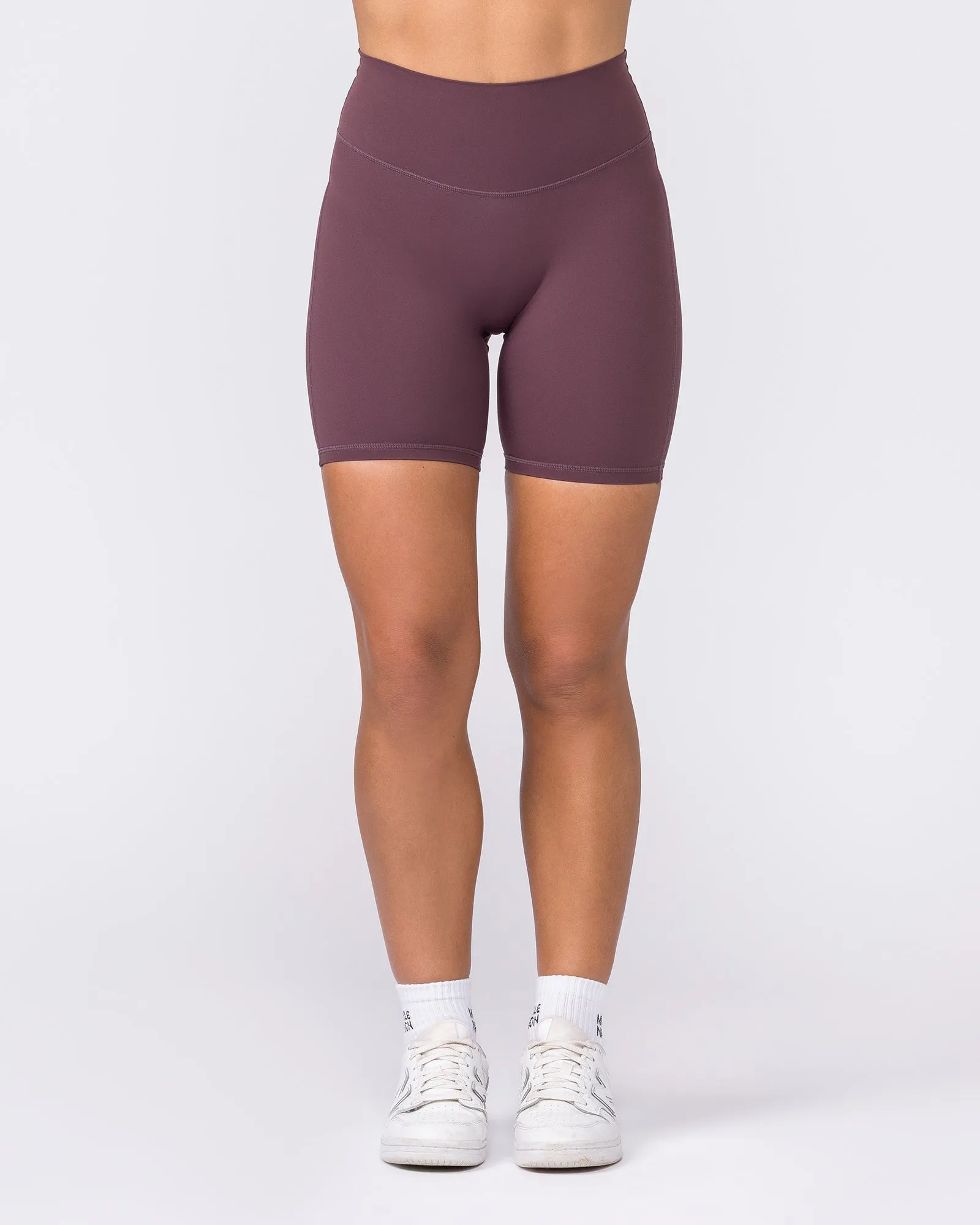 Aura Peachy Invisible Scrunch Bike Shorts - Dark Cherry sold by Muscle Nation product image thumbnail 3