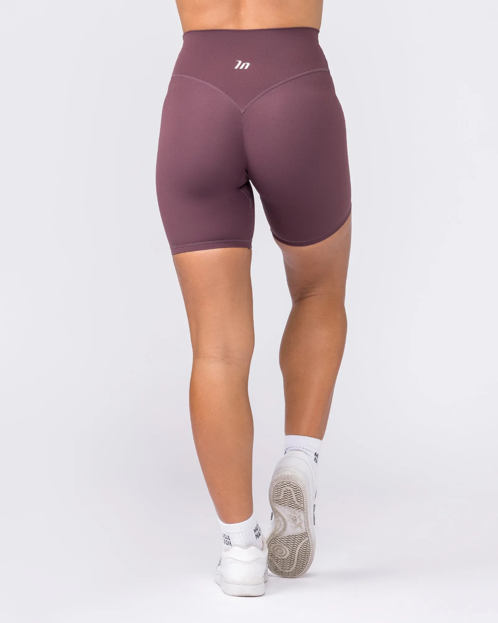 Aura Peachy Invisible Scrunch Bike Shorts - Dark Cherry sold by Muscle Nation product image thumbnail 4