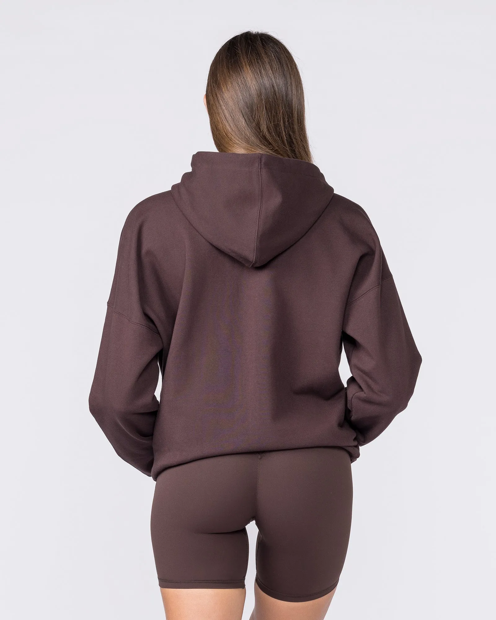 Routine Zip Through Hoodie - Cocoa sold by Muscle Nation product image thumbnail 5