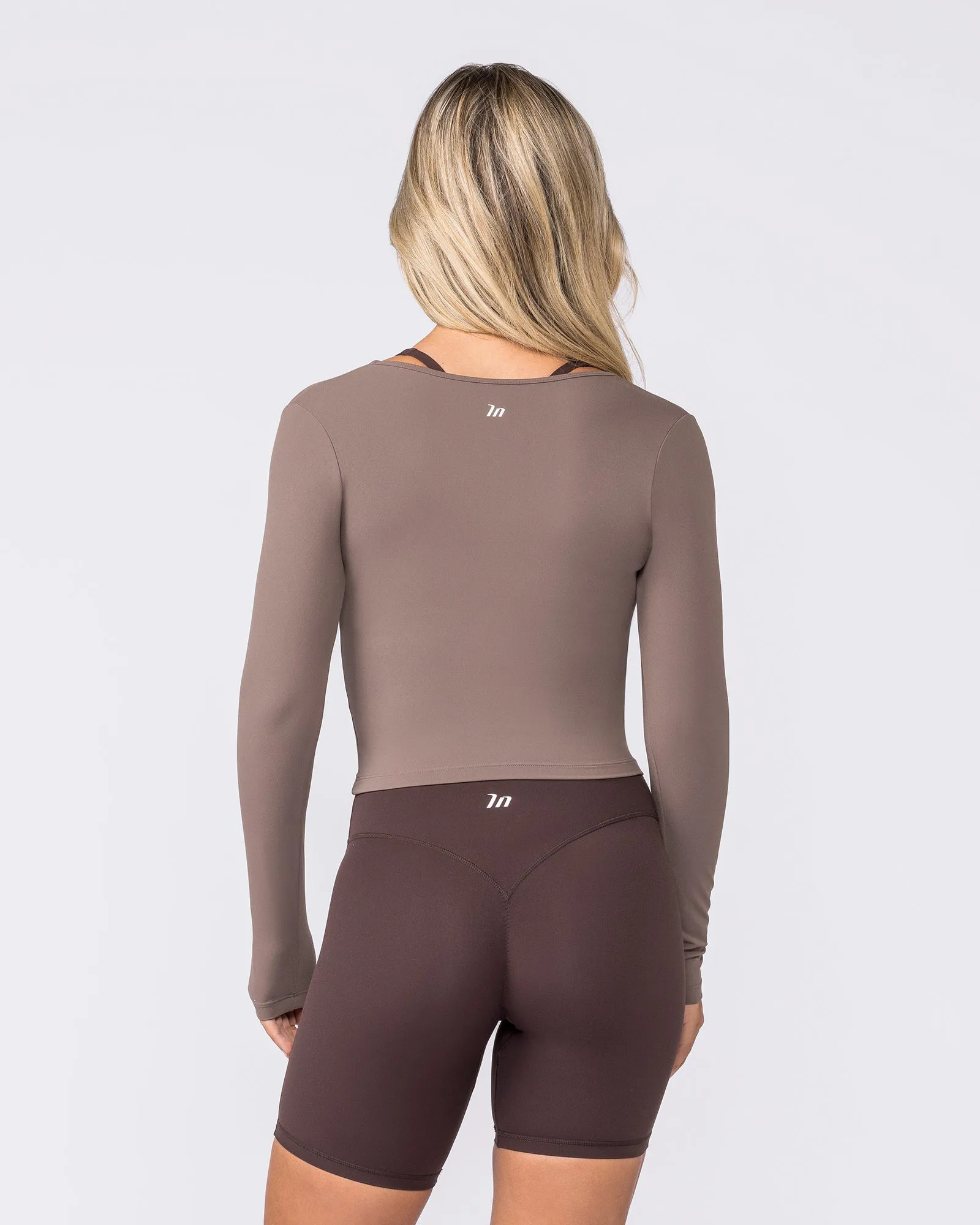Base Long Sleeve Top - Taupe sold by Muscle Nation product image thumbnail 4