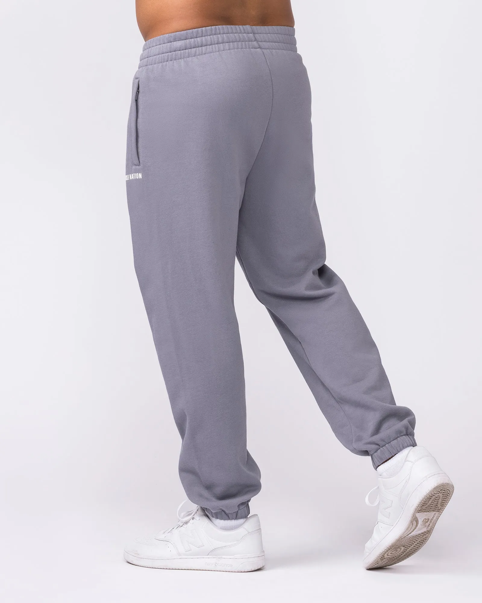 Essential Trackies - Cement sold by Muscle Nation product image thumbnail 2