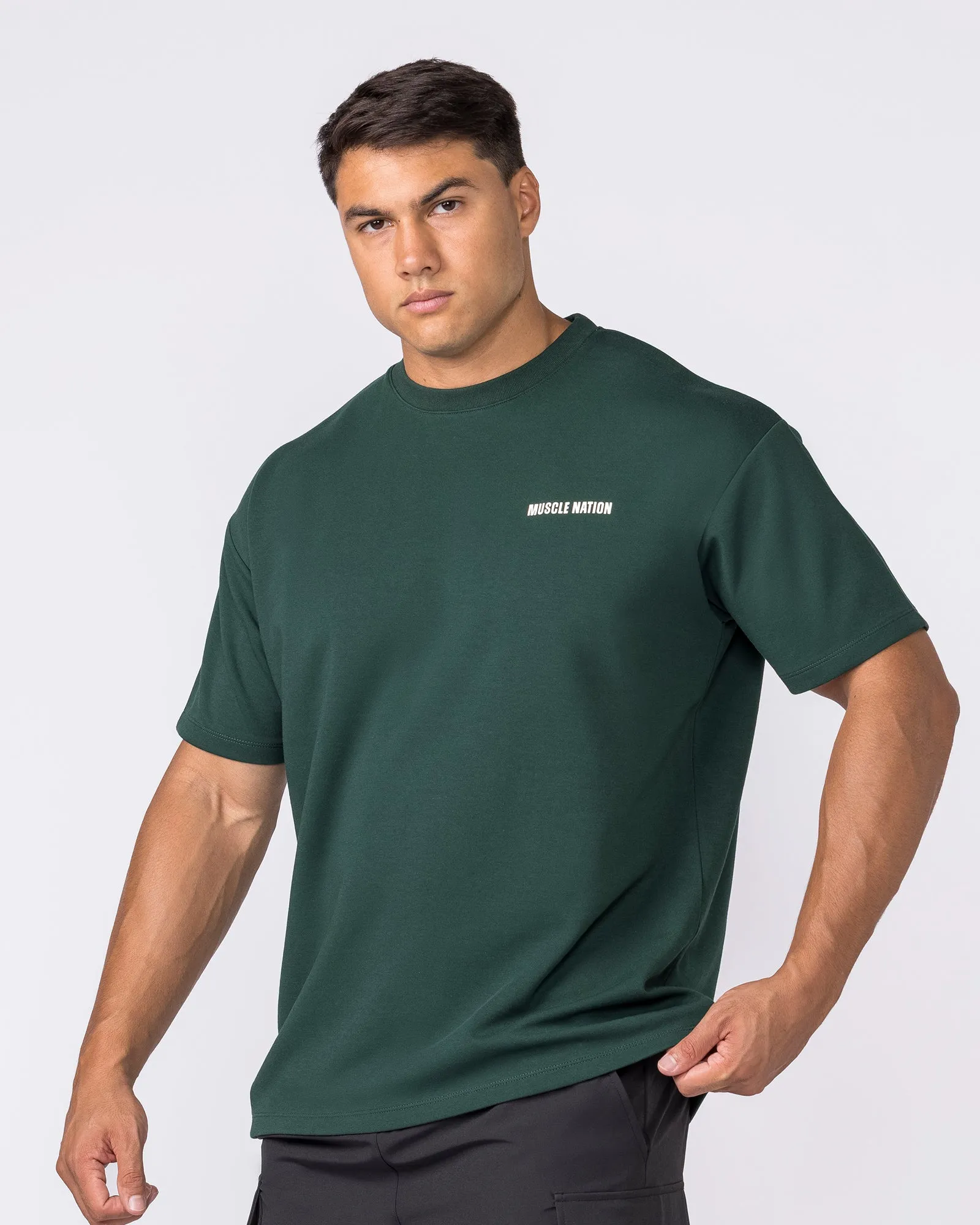 Daily Regular Fit Tee - Sporting Green sold by Muscle Nation product image thumbnail 4