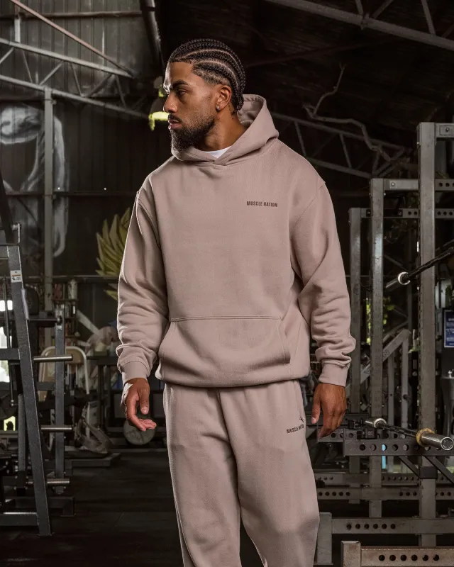 Essential Hoodie - Sandstorm made by Muscle Nation