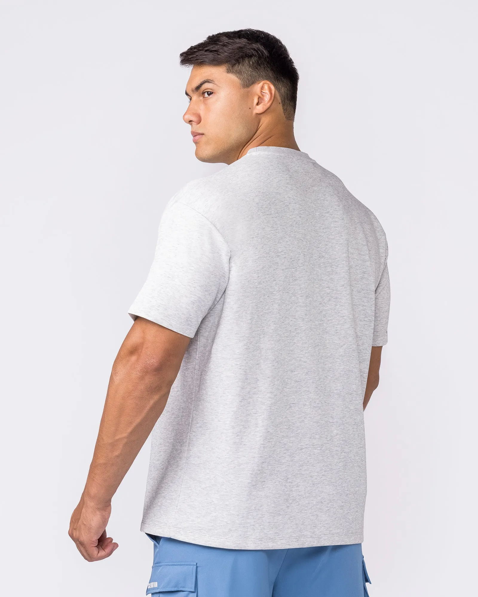 Daily Regular Fit Tee - Grey Marl sold by Muscle Nation product image thumbnail 2