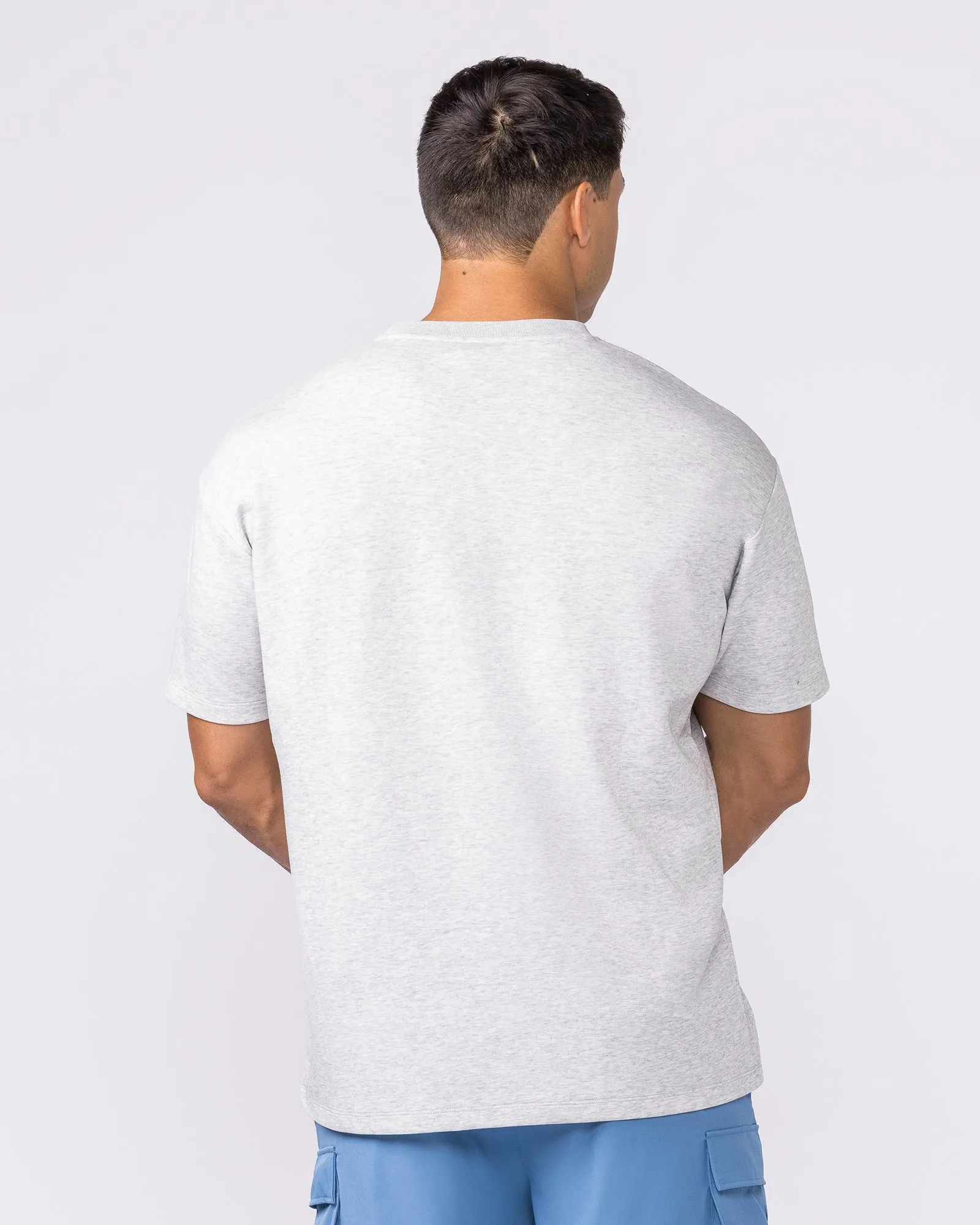Daily Regular Fit Tee - Grey Marl sold by Muscle Nation product image thumbnail 4