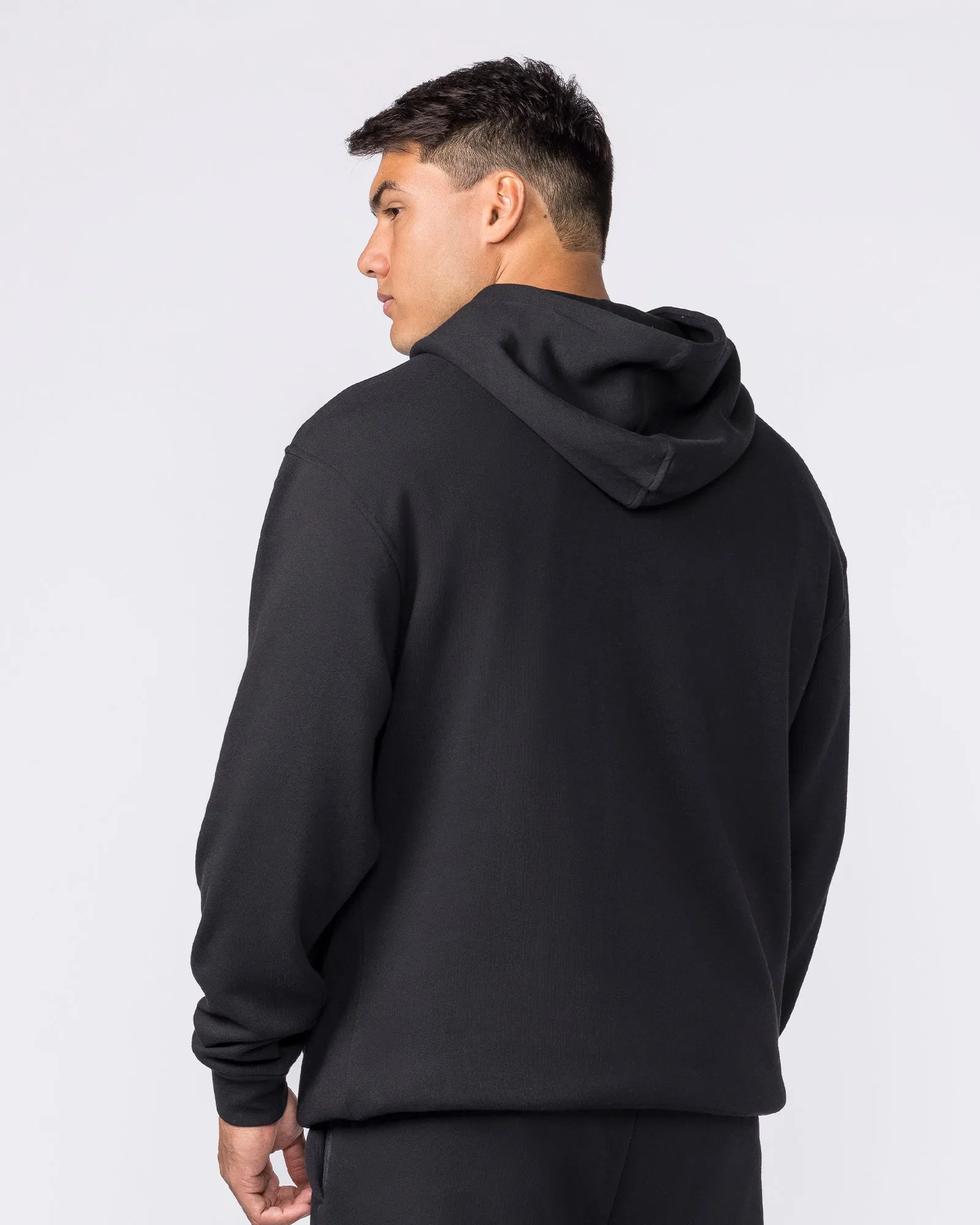 Essential Hoodie - Black sold by Muscle Nation product image thumbnail 2