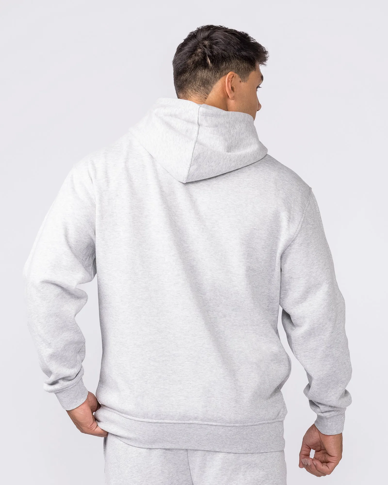 Essential Hoodie - Grey Marl sold by Muscle Nation product image thumbnail 5